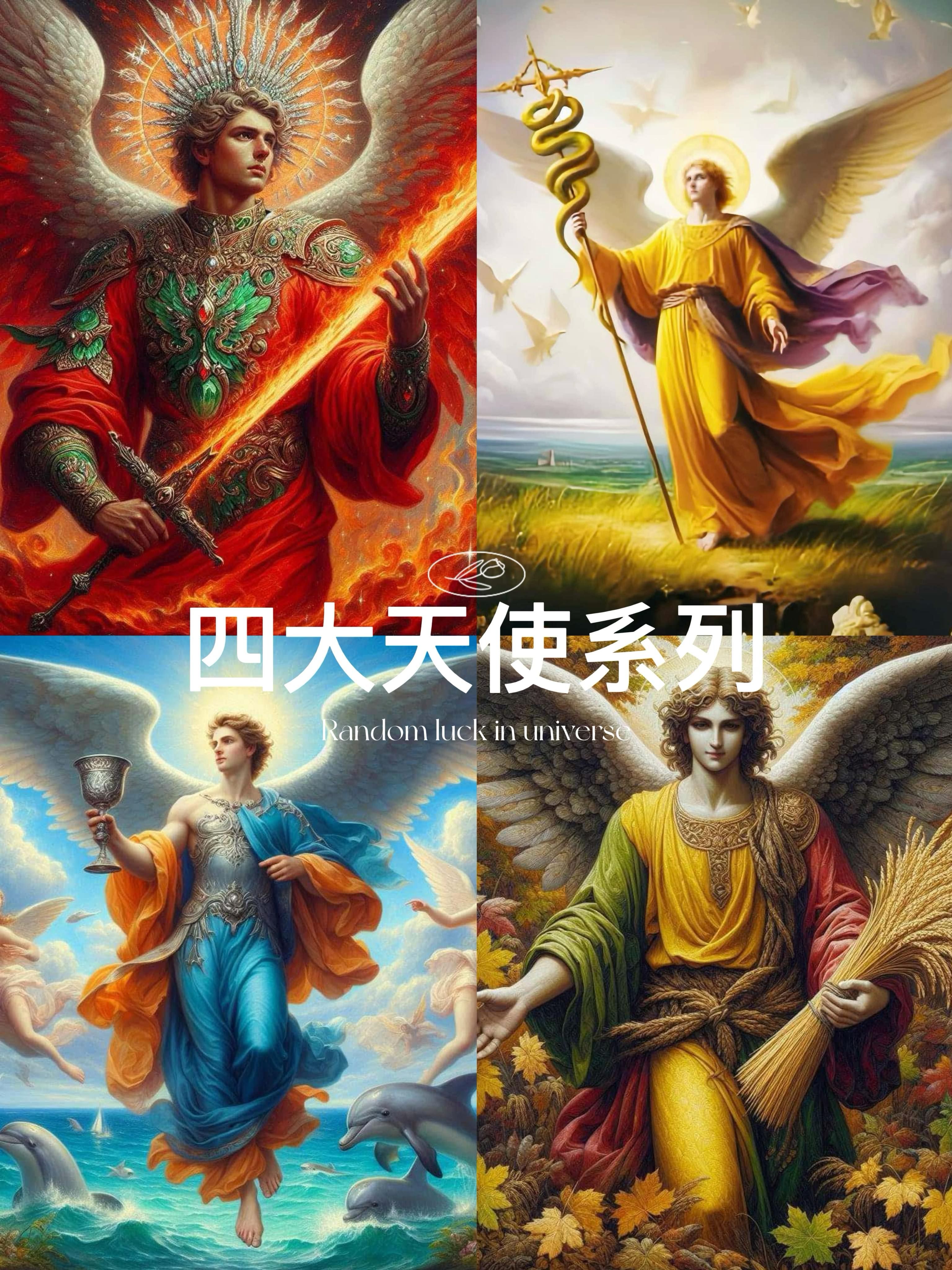 四大天使系列 魔法蠟燭 魔法油 魔法噴霧