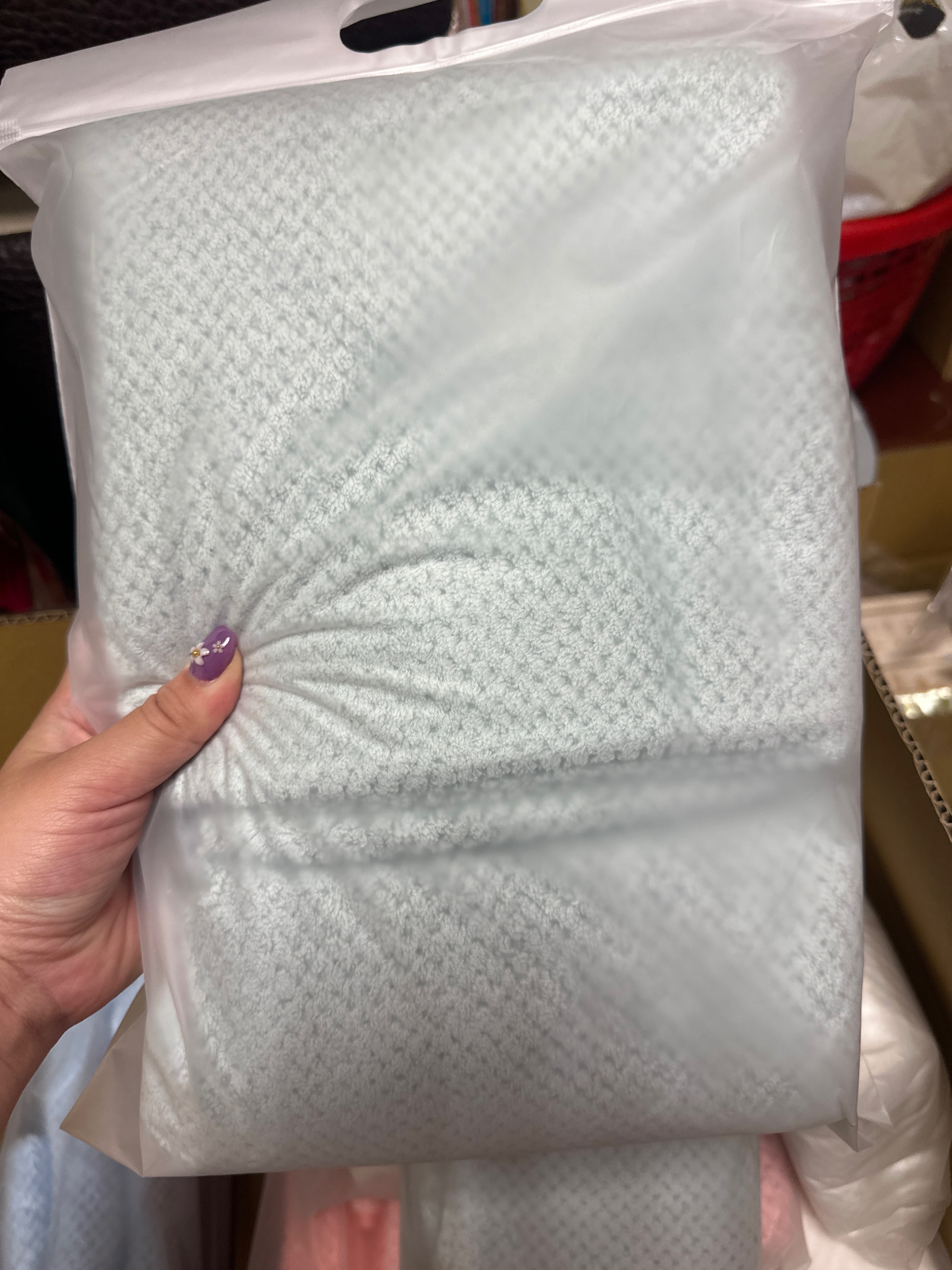 親膚毛絨吸水浴巾