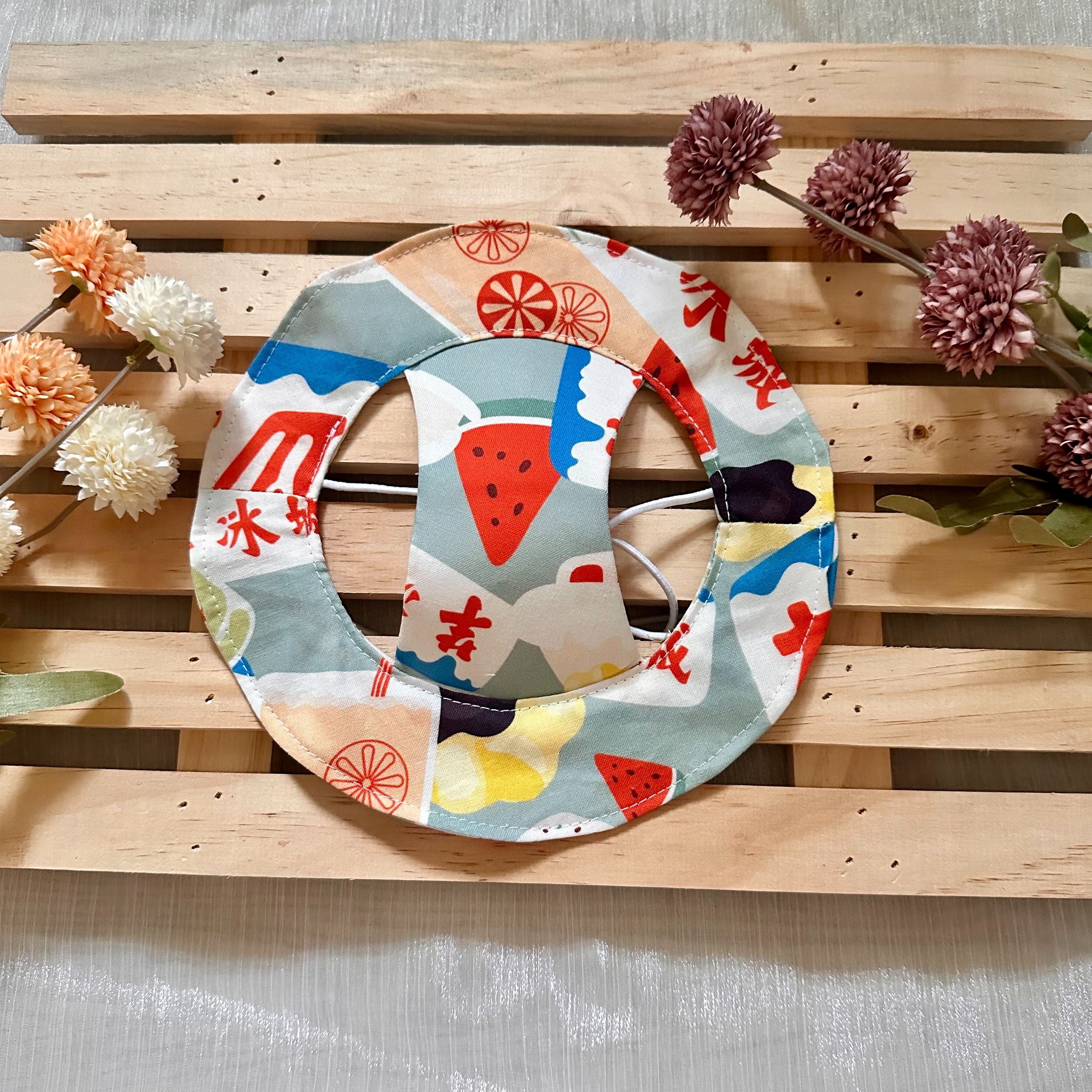 寵物漁夫帽＋蕾絲領巾組