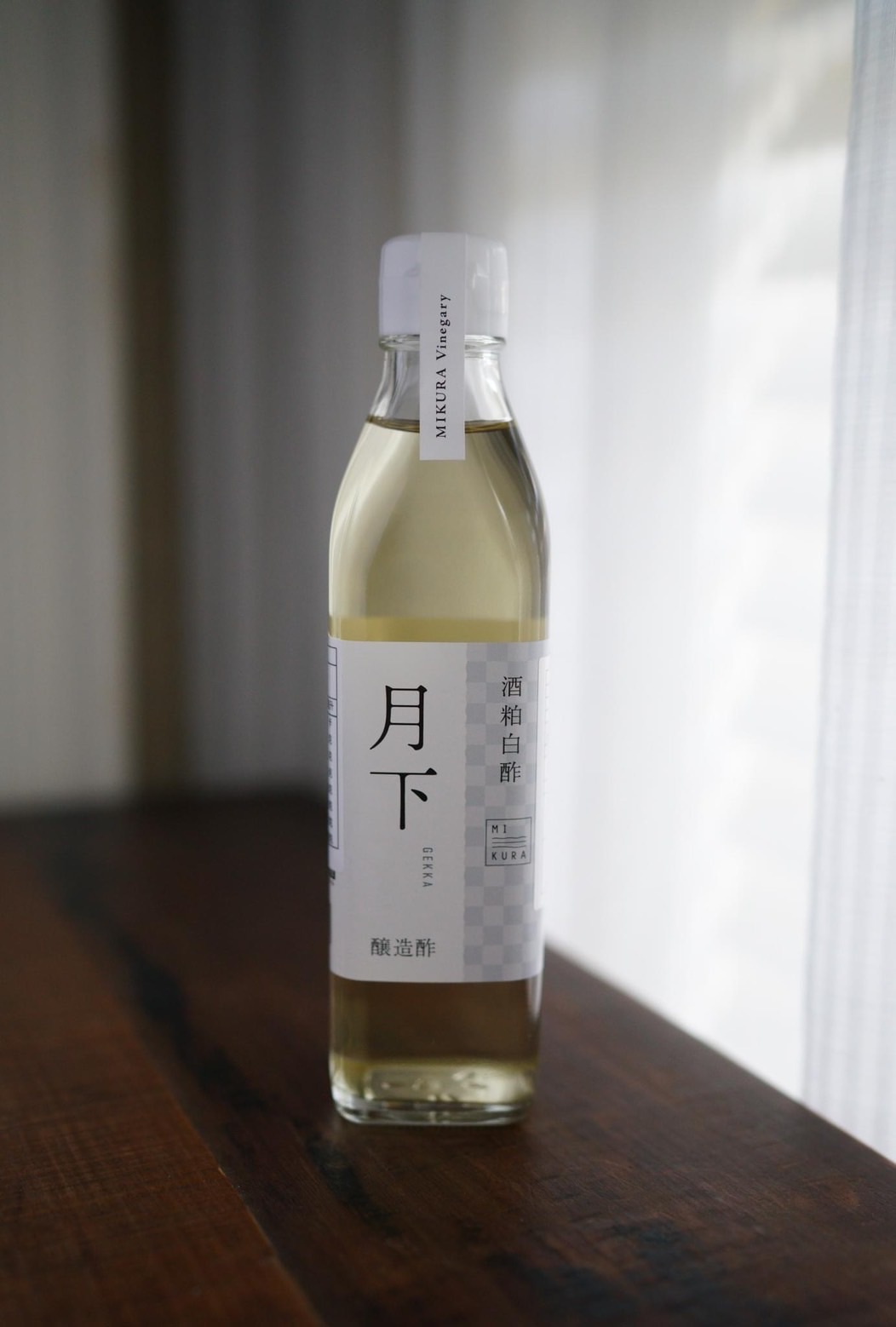 日本 MIKURA 陳年木桶釀造 酒粕白酢 月下 （げっか）300ml