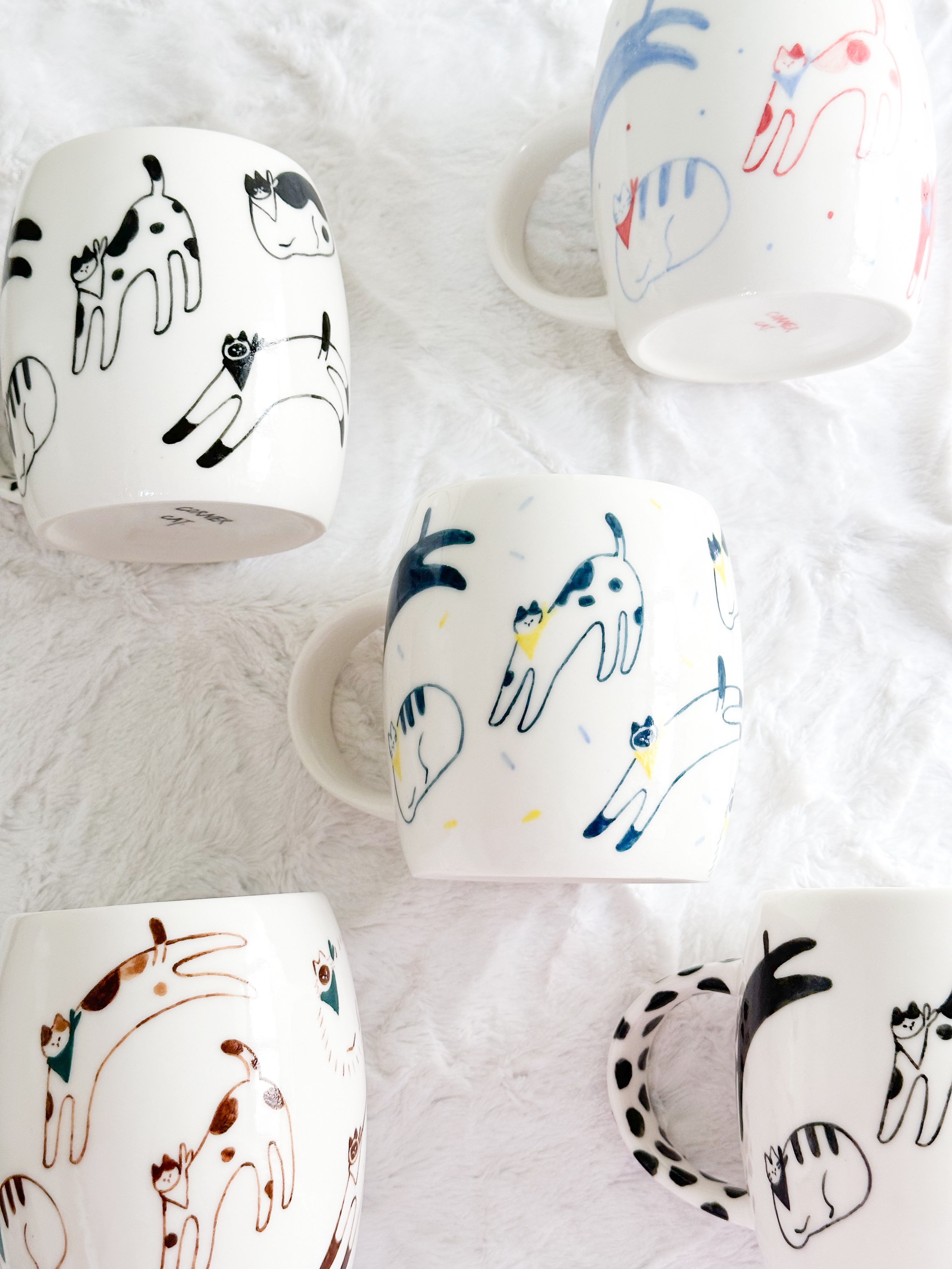 【預購】手繪陶瓷杯 400ml