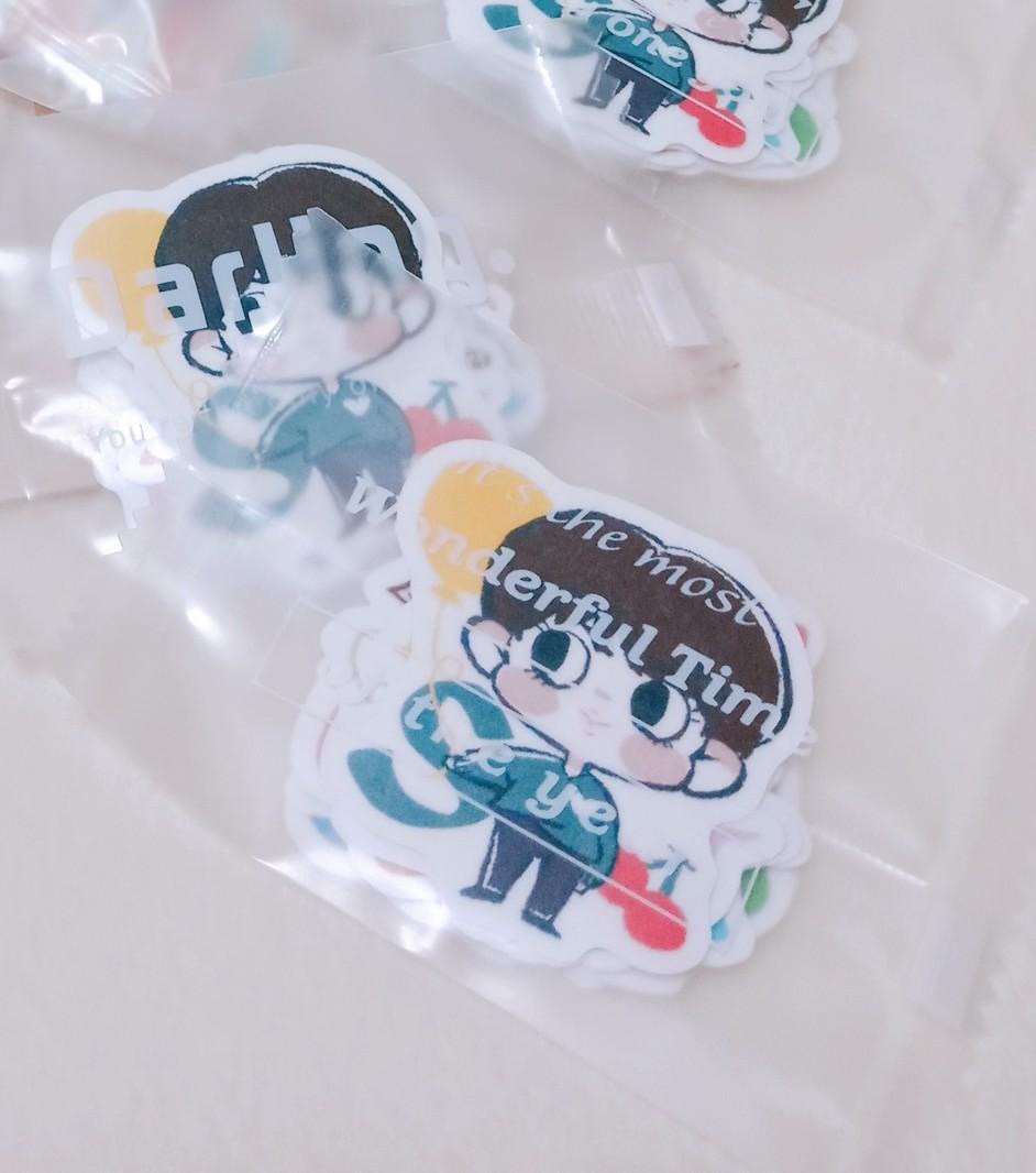 Seventeen ❥和紙貼紙組❥