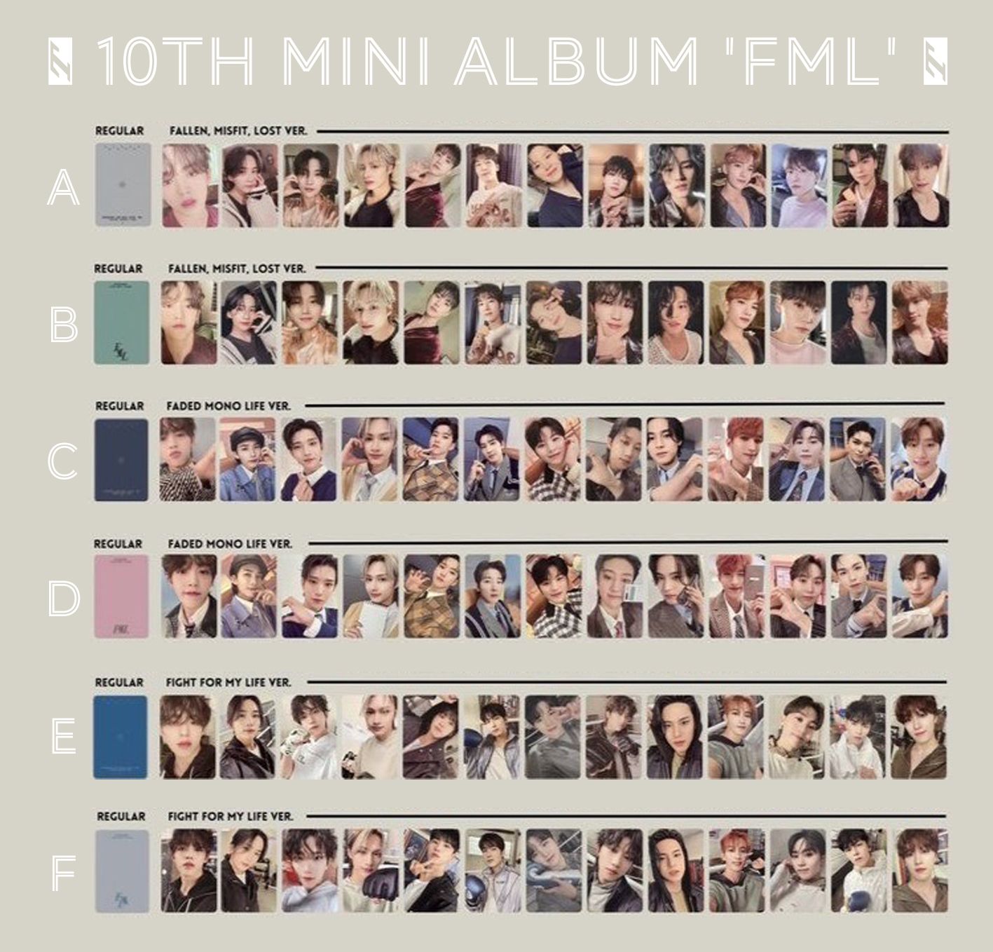 【FML】 專卡＆週邊 🧡帶🤍