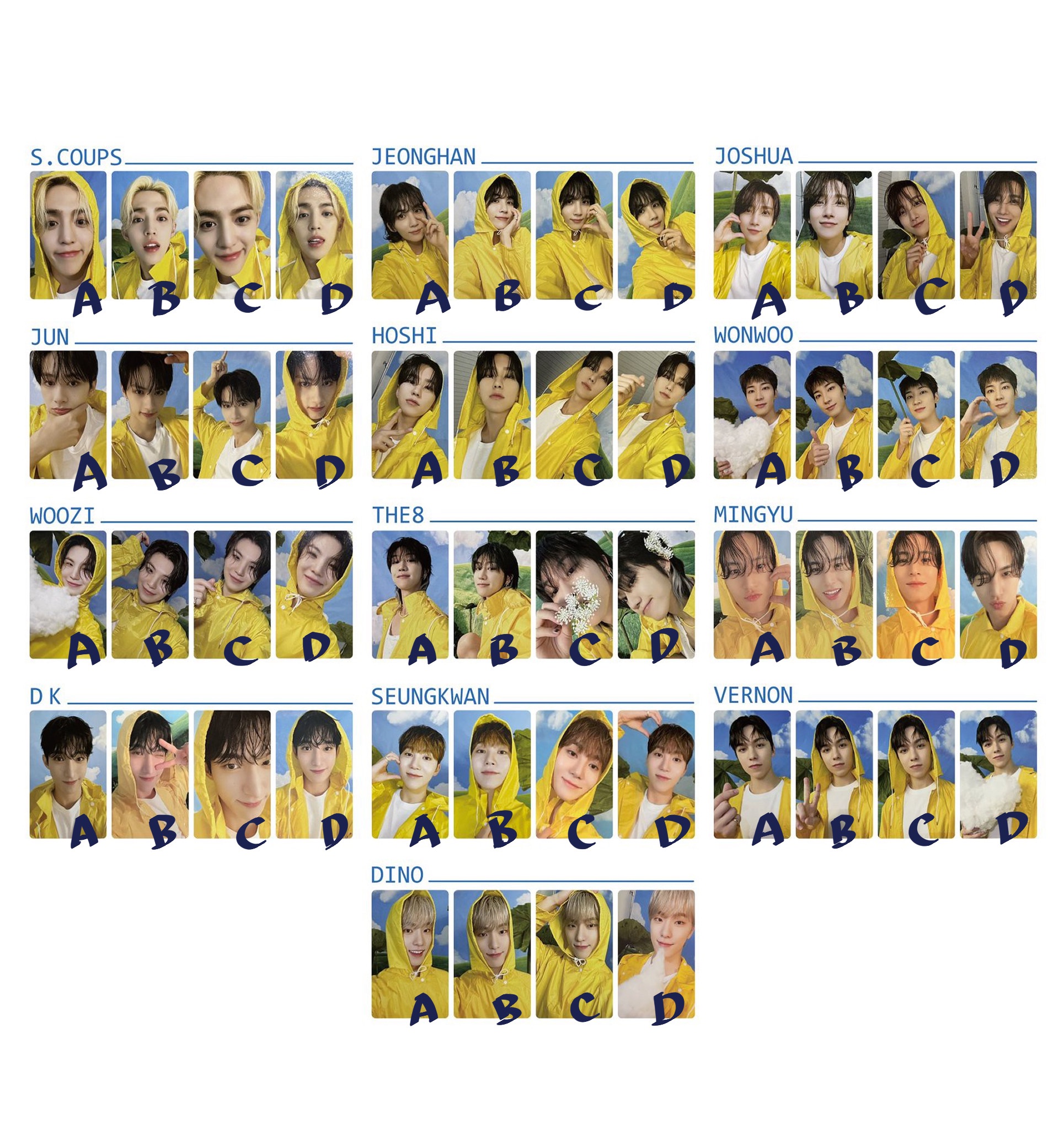 【HEAVEN】克拉專隨機卡散卡 🧡帶🤍