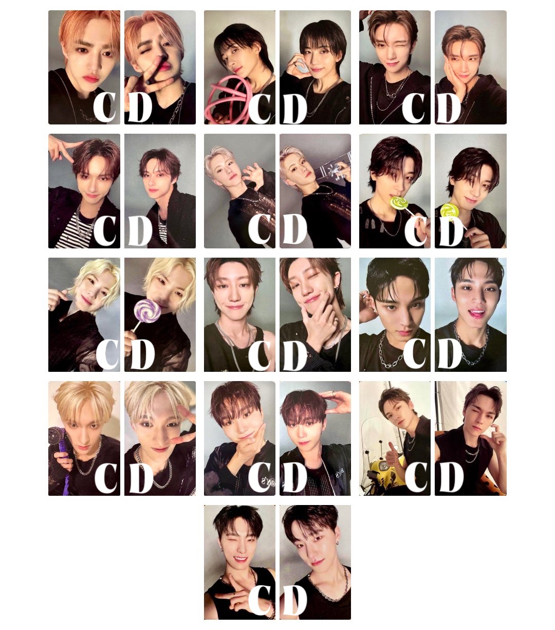 【迷你12輯】專卡賣場一 🧡帶🤍/❤️帶2🤍