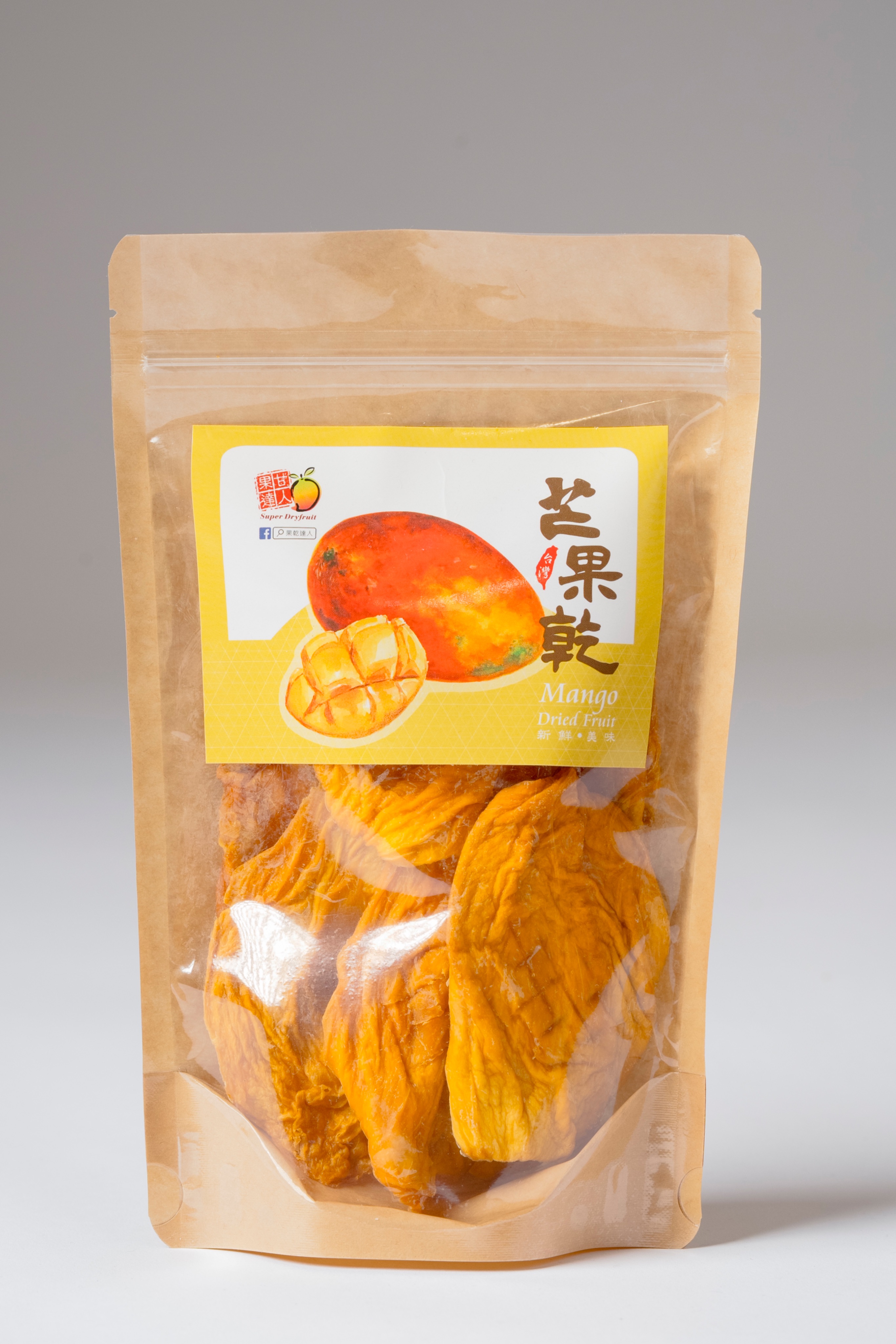 果甘達人｜愛文芒果乾．微糖