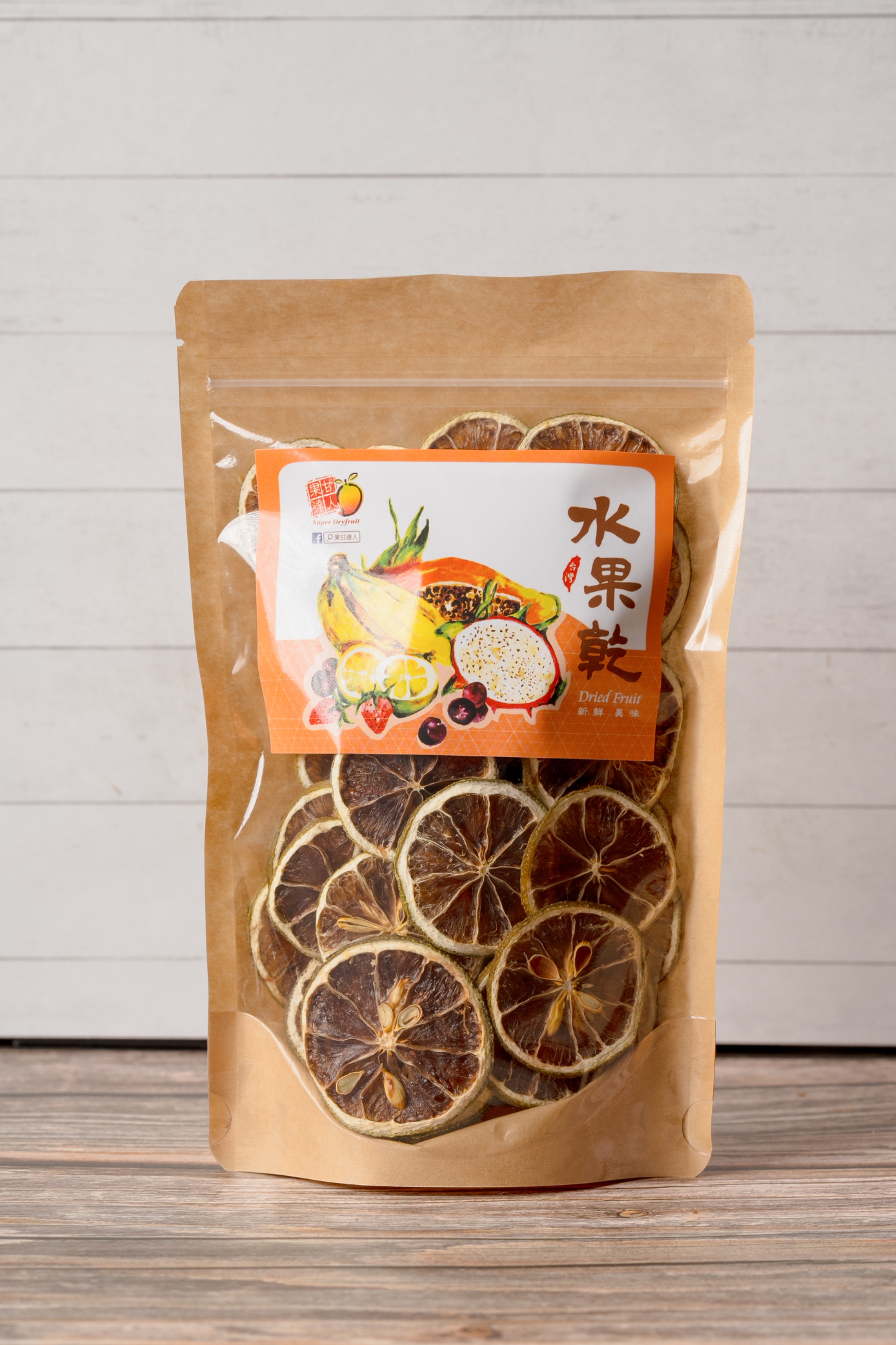 果甘達人｜泡茶檸檬乾．無糖