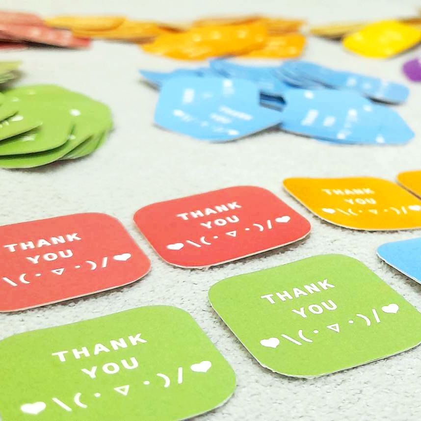 原創 貼紙包 丨 THANK YOU 謝謝