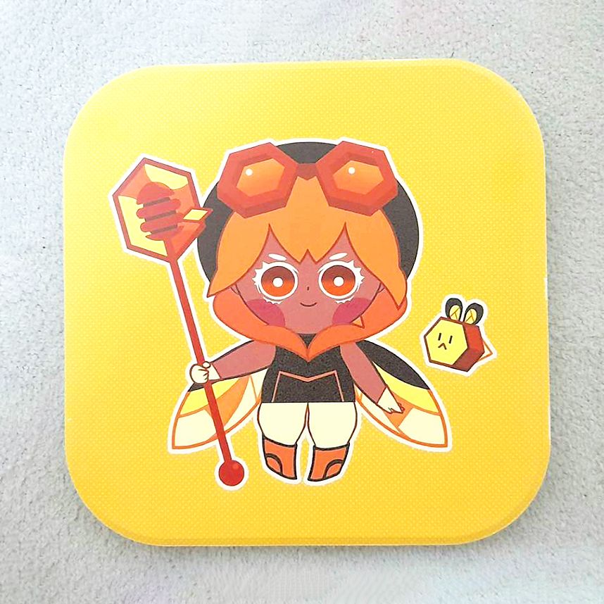 同人 二創 陶瓷杯墊 丨 跑跑薑餅人 跑薑