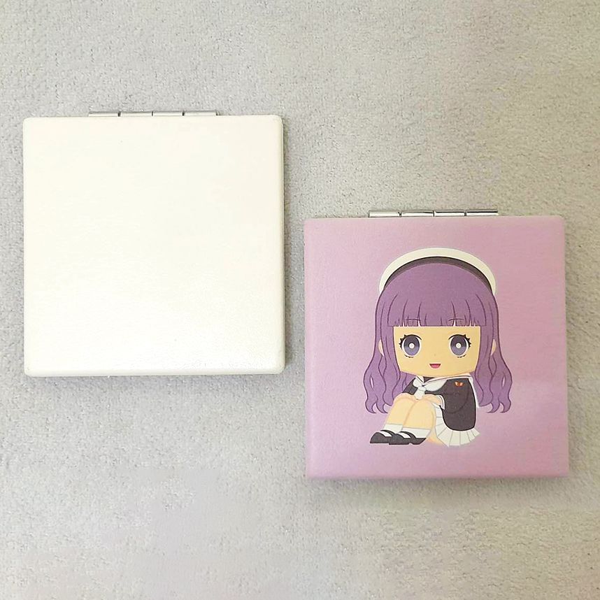 同人 二創 PU皮 化妝鏡 丨 庫洛魔法使 知世