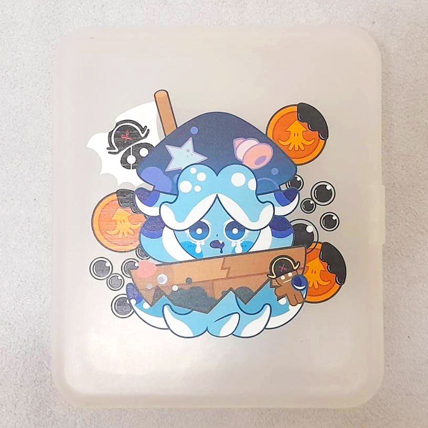 同人 二創 A6 霧面 收納盒 丨 跑跑薑餅人 跑薑