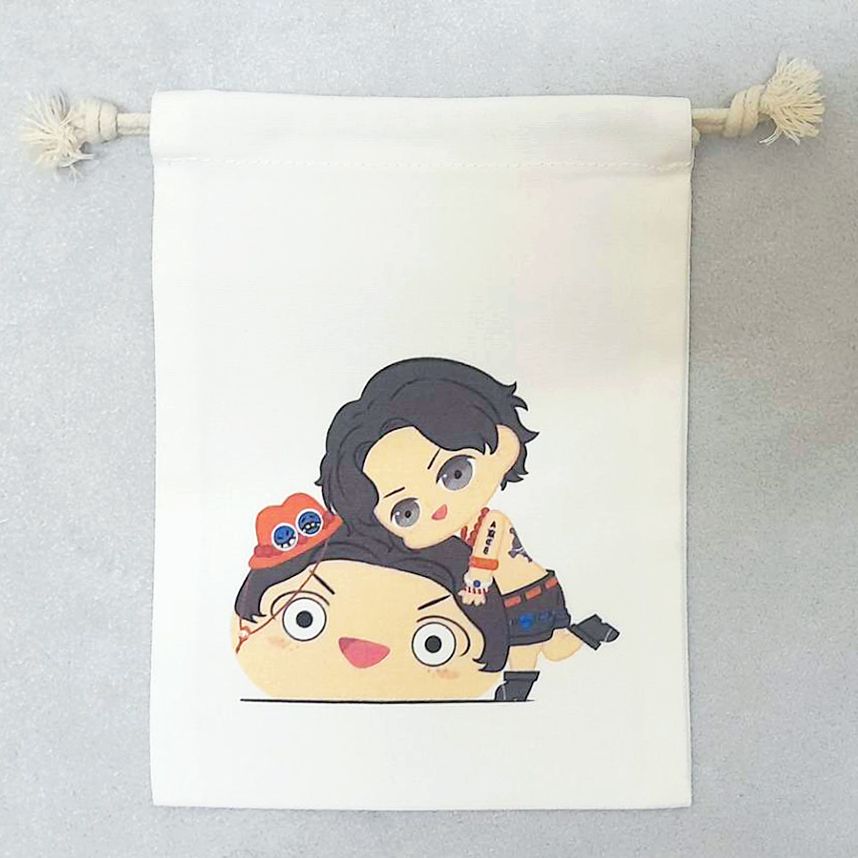 同人 二創 丨 束口袋 航海王 艾斯