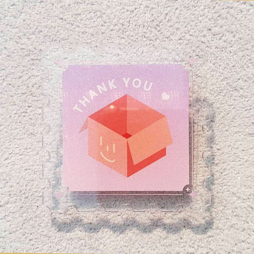 原創 丨 壓克力 夾子 郵票造型 THANK YOU