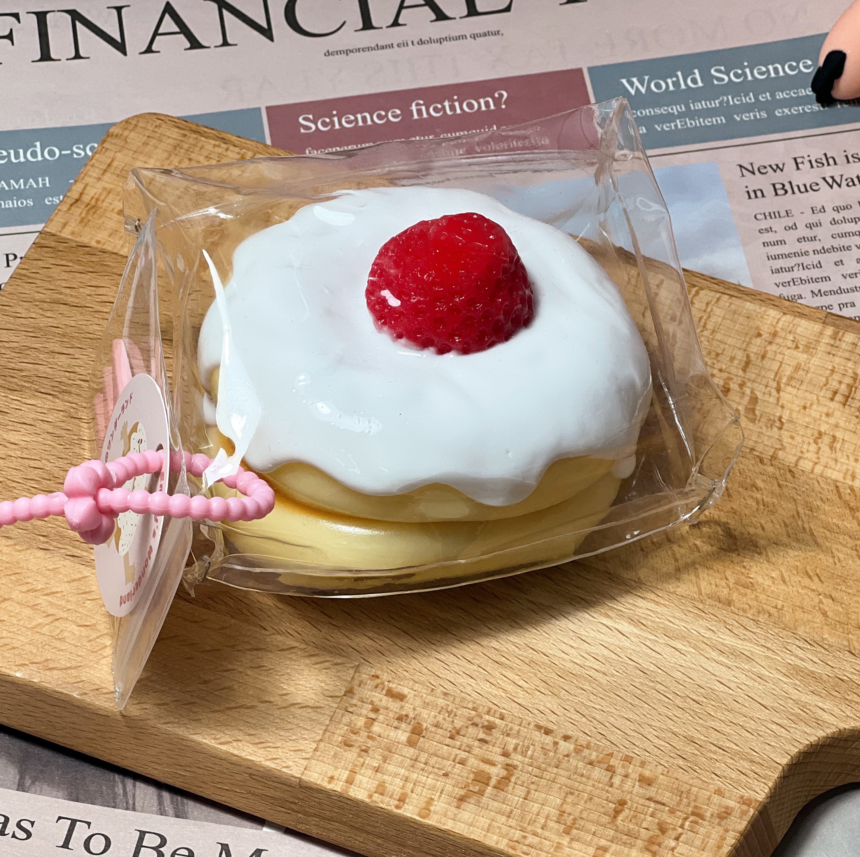 ฅ 艾蜜莉的遊樂園 ฅ 雙層奶油舒芙蕾 硅膠 矽膠捏捏