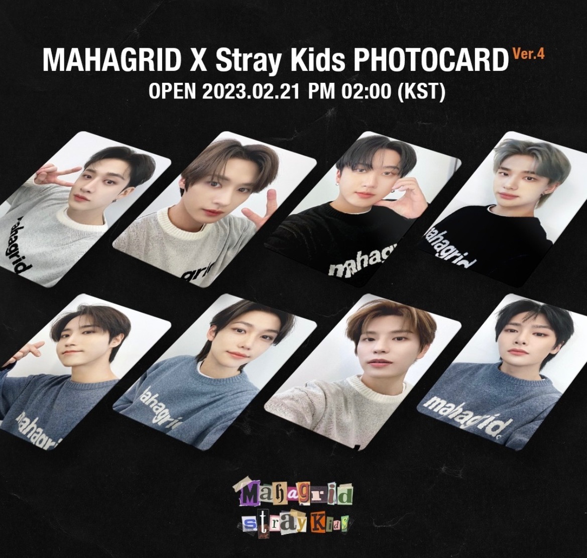 StrayKids Mahagrid 官方小卡組