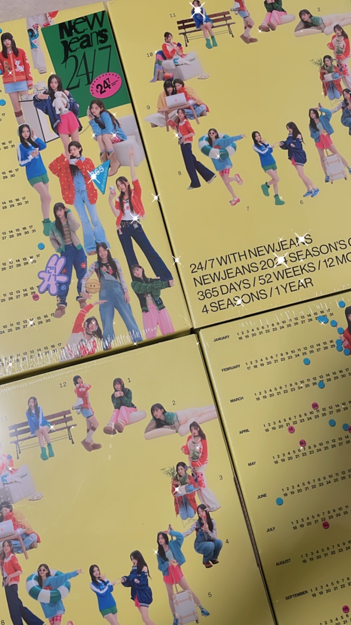 NewJeans2024年曆