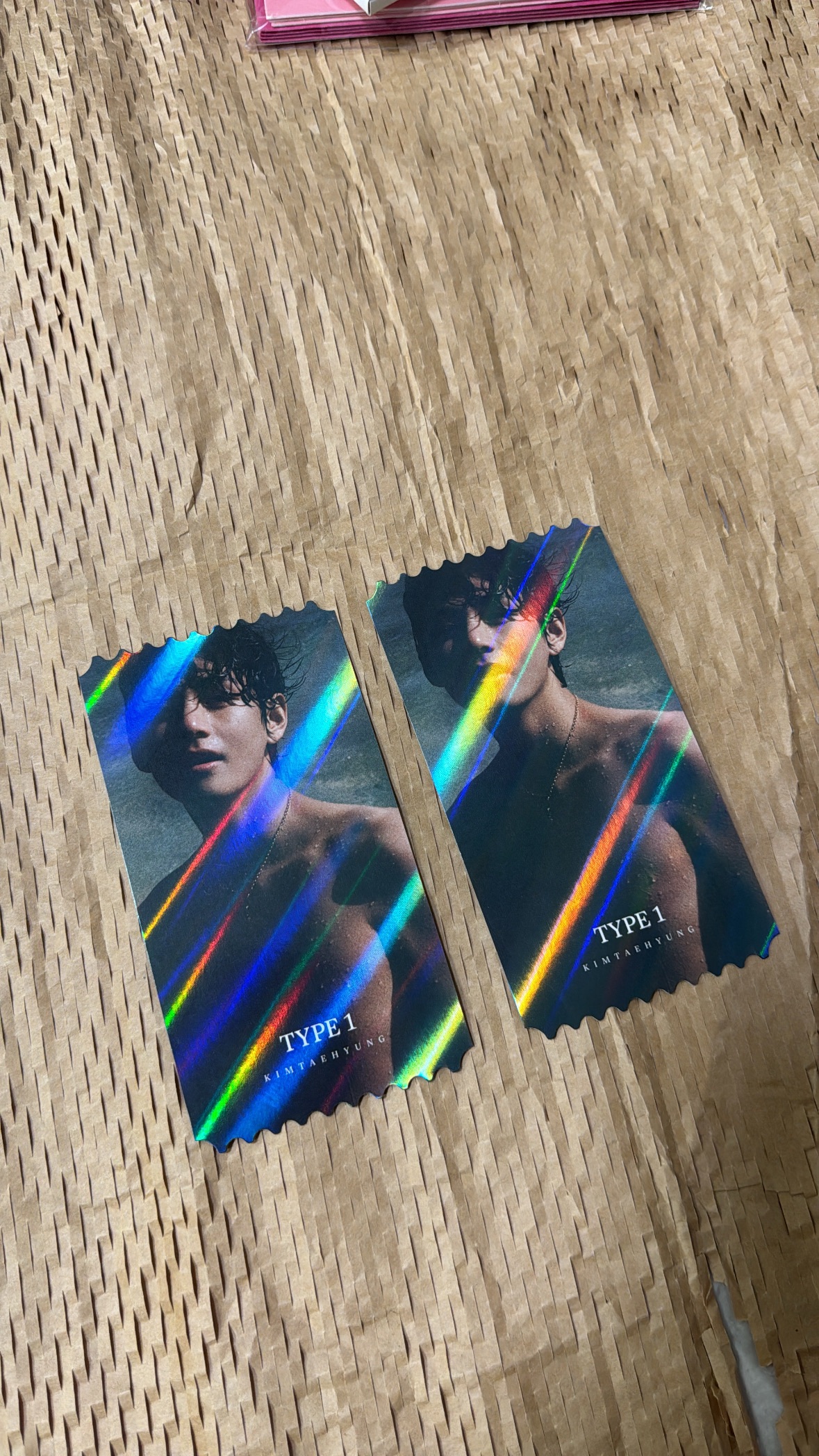 V 首爾展覽限定票卡