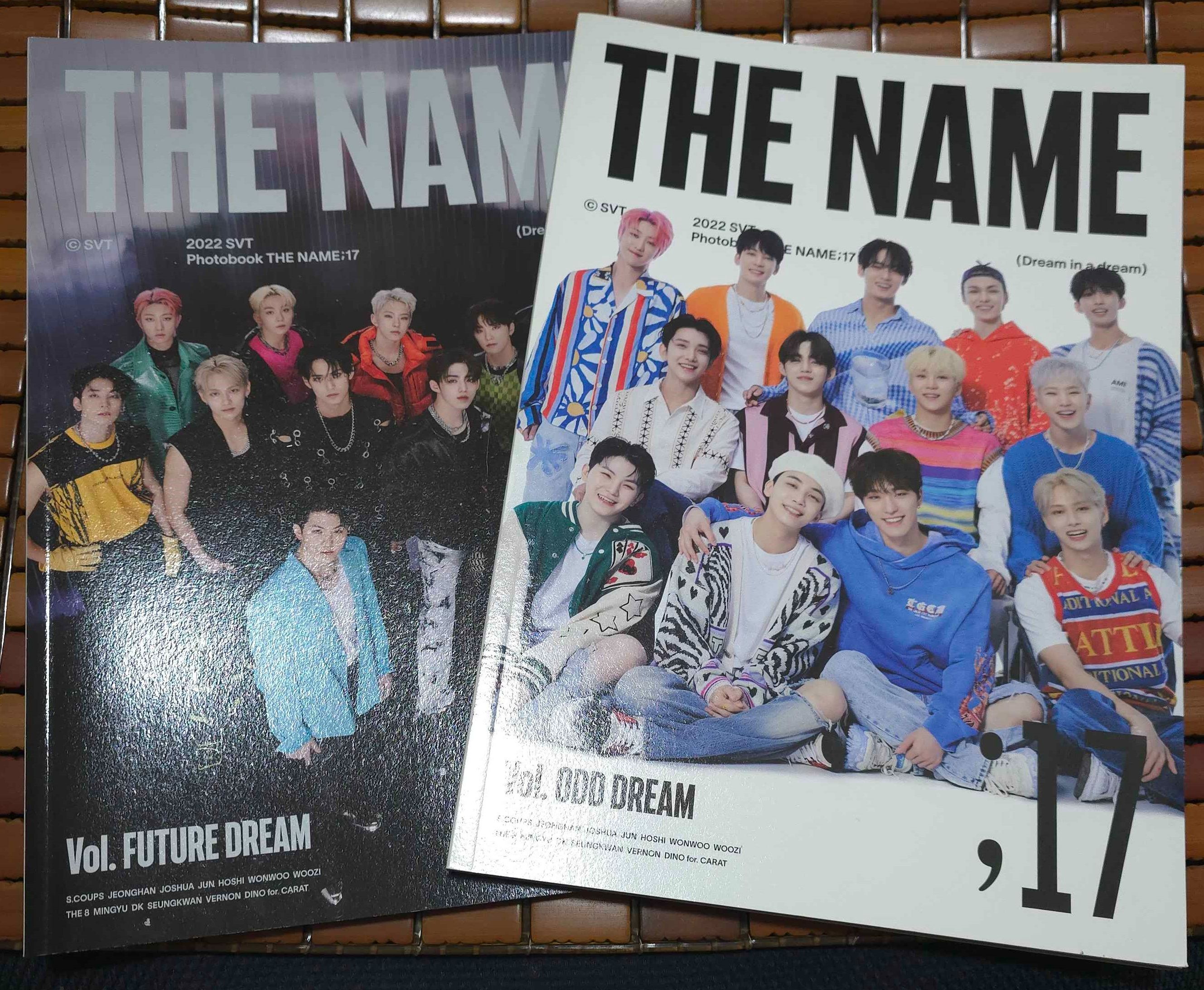 the name 2版寫真書(只有寫真書不拆賣,外面紙盒破損)