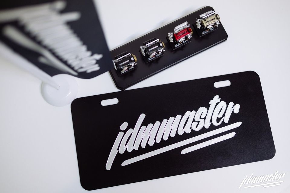 JDMMaster 鋁合金裝飾車牌