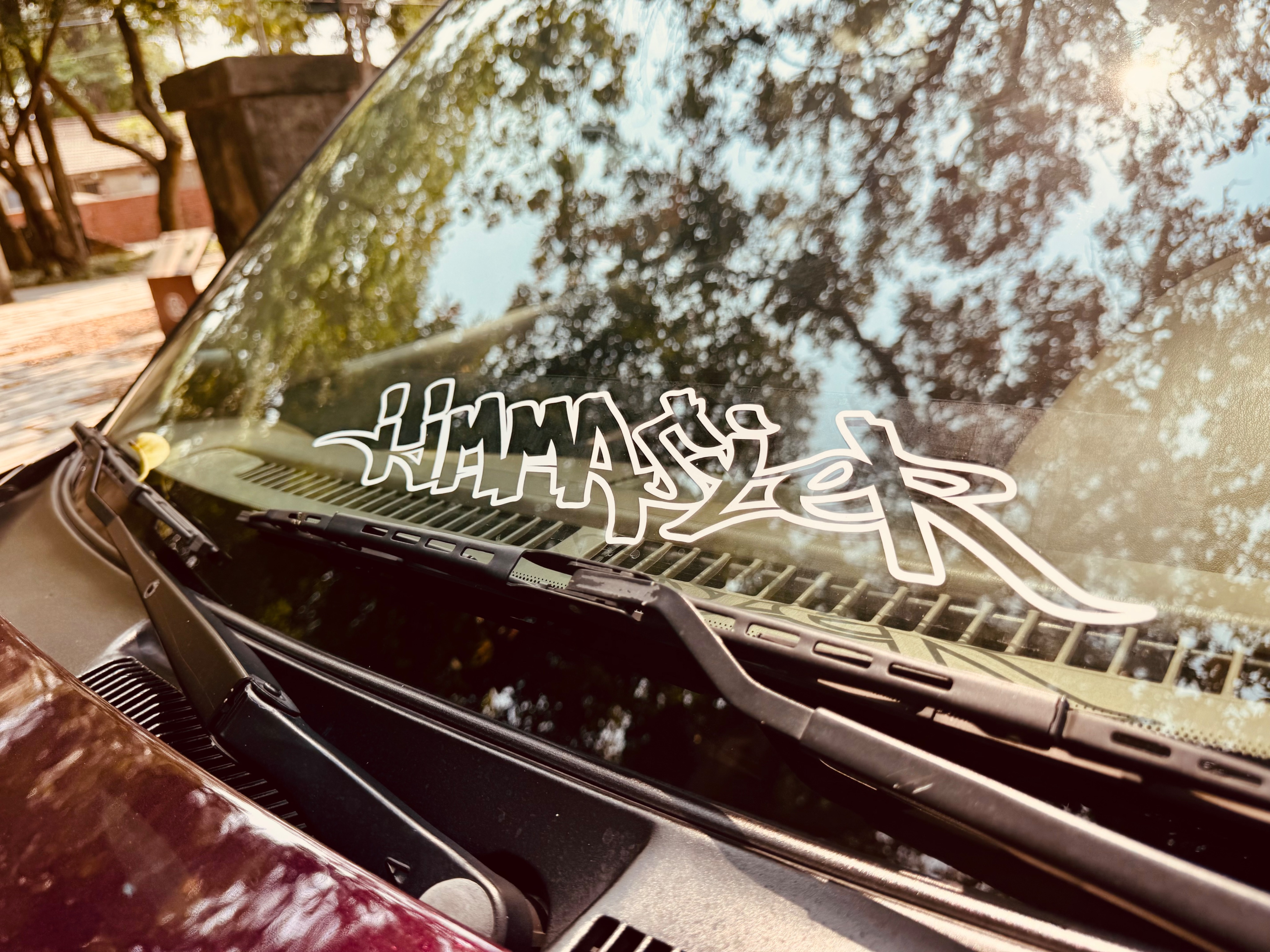 JDMMaster graffiti tag stickers 塗鴉手寫鏤空簽字貼 40cm