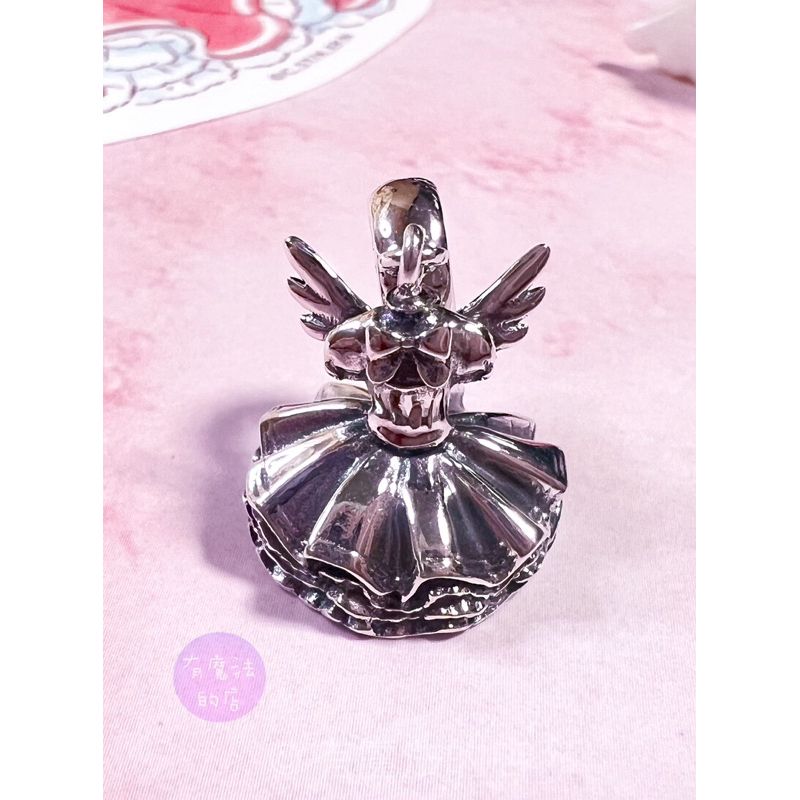 現貨  實拍 庫洛魔法使 925銀 紅白戰鬥服 吊墜 手鏈