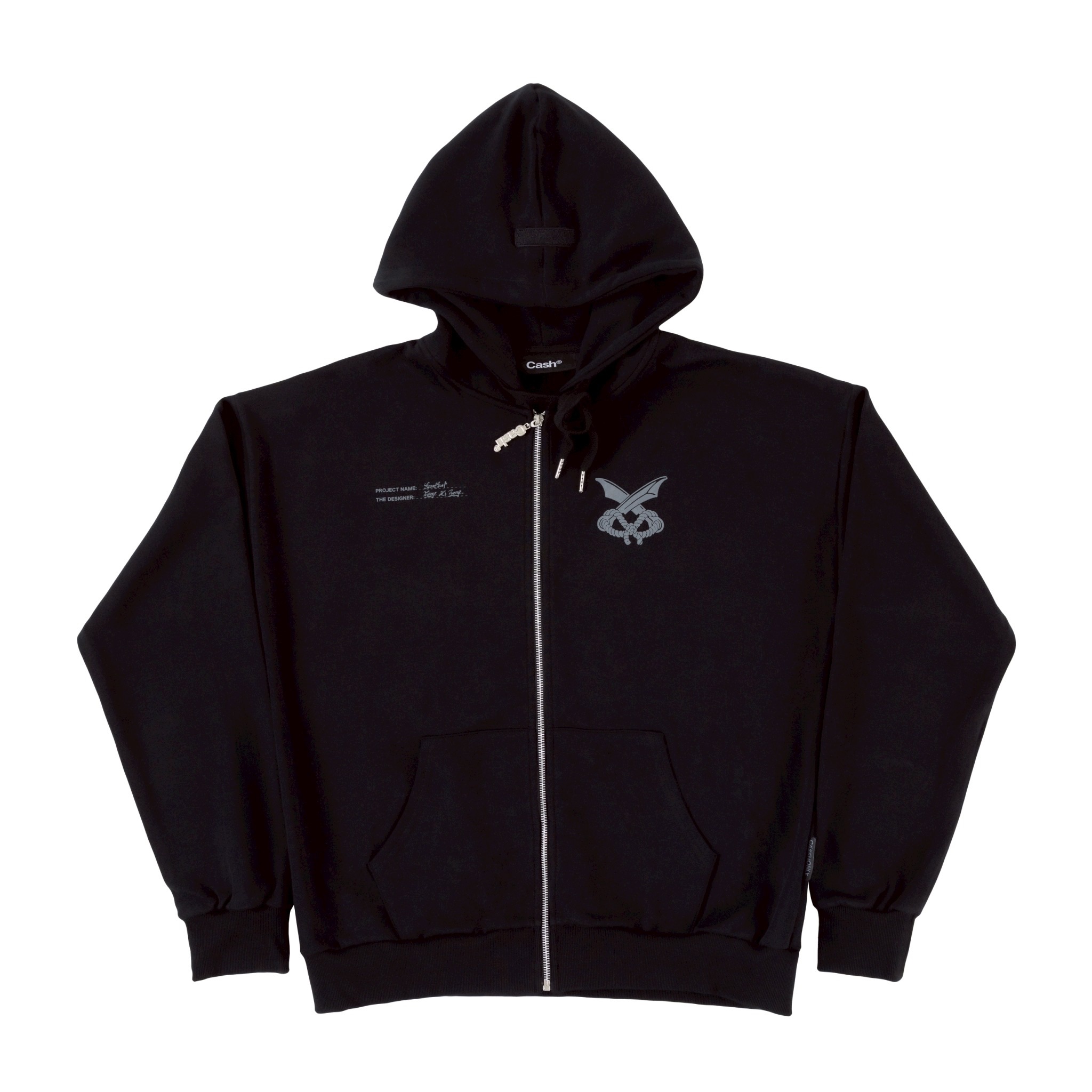 Cashonly clothing 25S/S -Gesso 4 Zip-up Hoodie 外套