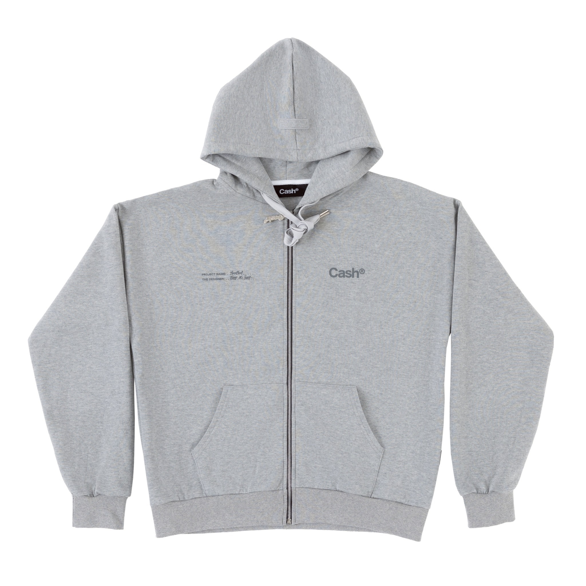 Cashonly clothing 25S/S -Gesso 4 Zip-up Hoodie