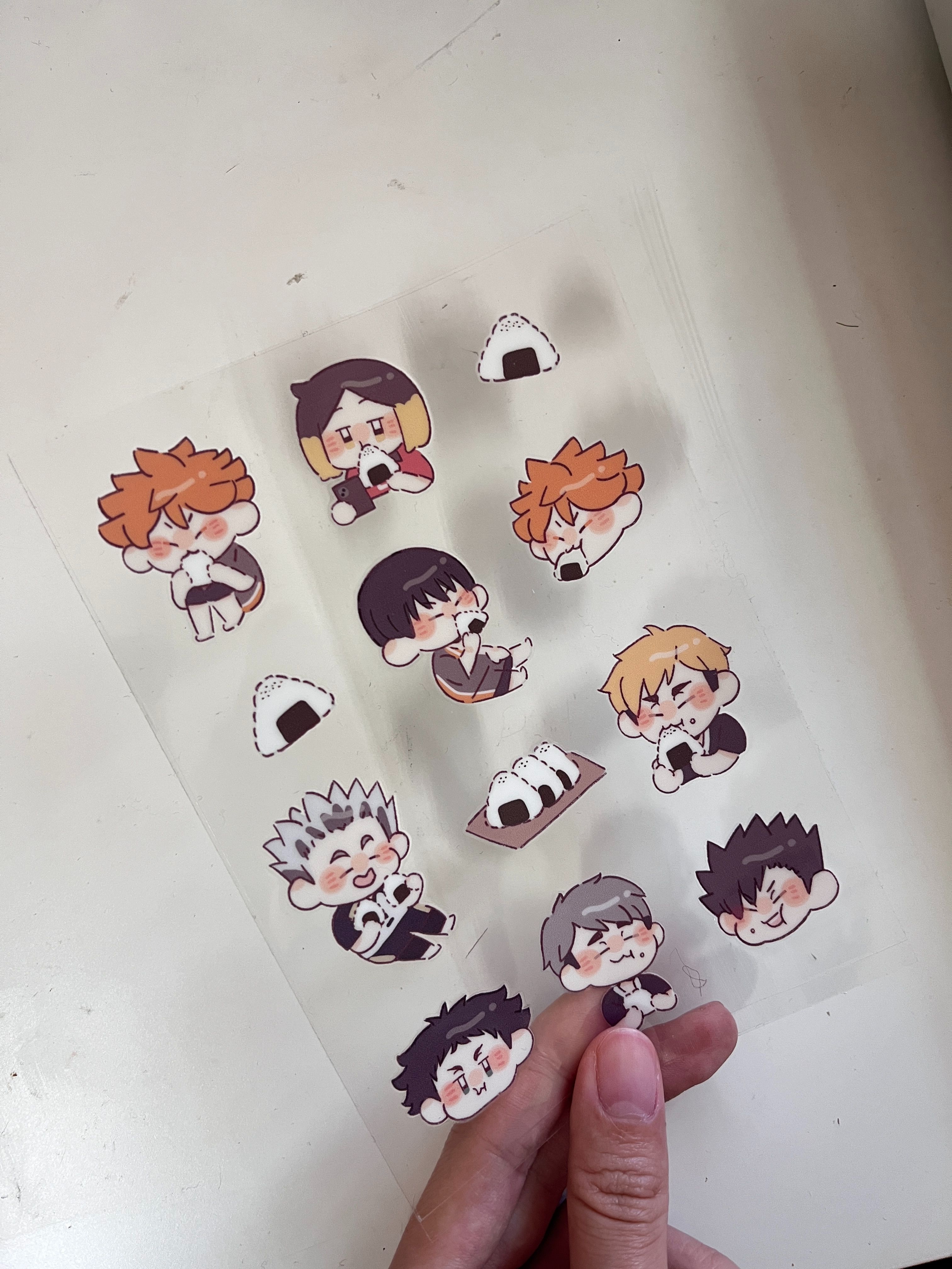 【小排球A6水晶轉印貼瑕疵品】