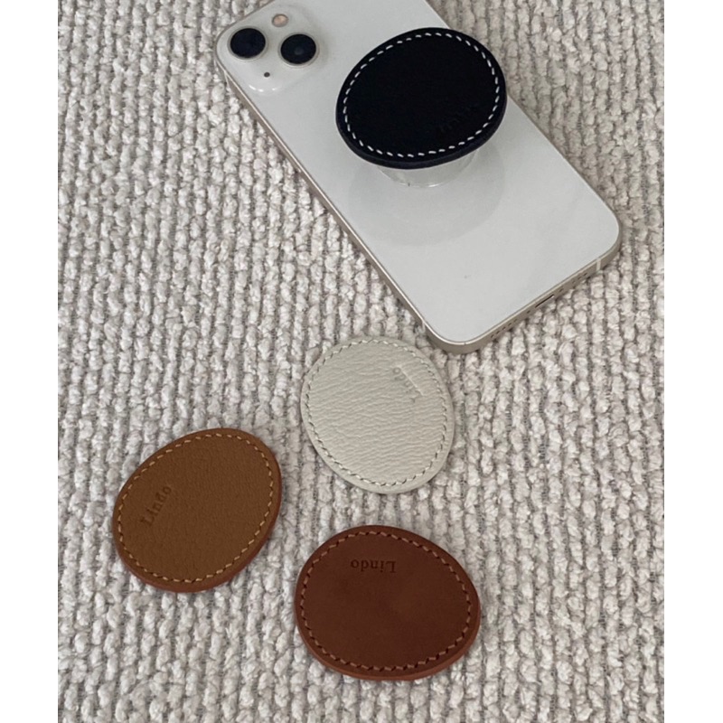 韓國代購🇰🇷韓國歐膩Lindo自創皮革品牌2024新品手機殼支架 客製預購