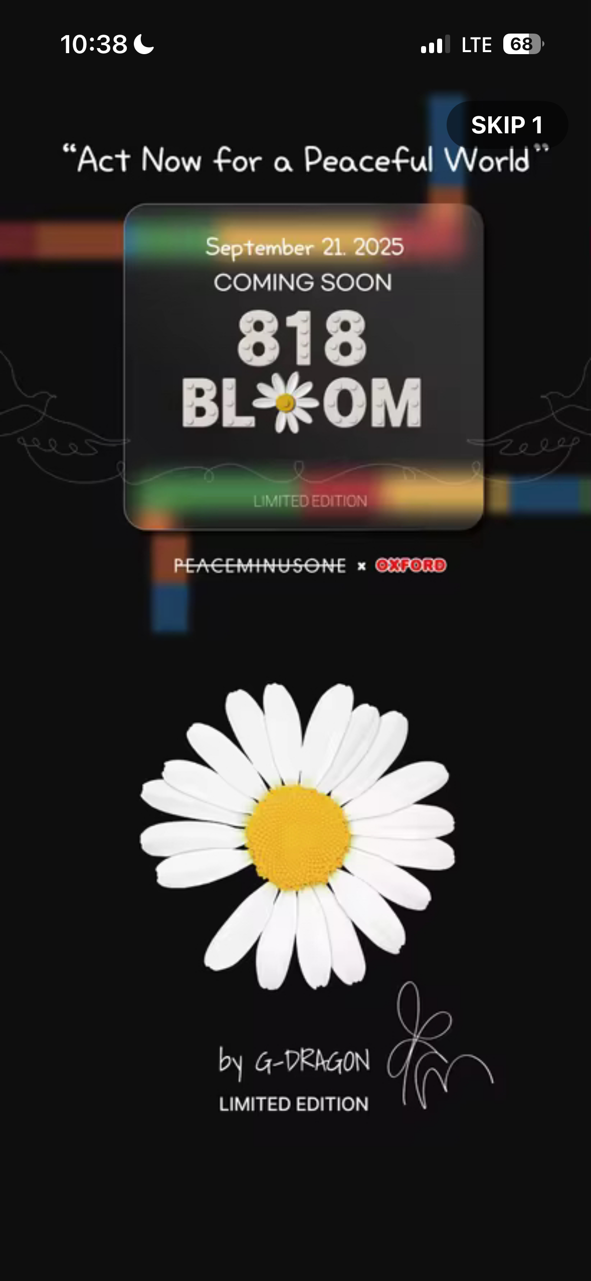 韓國代購GD聯名OXFORD積木 樂高 11月出貨🚚