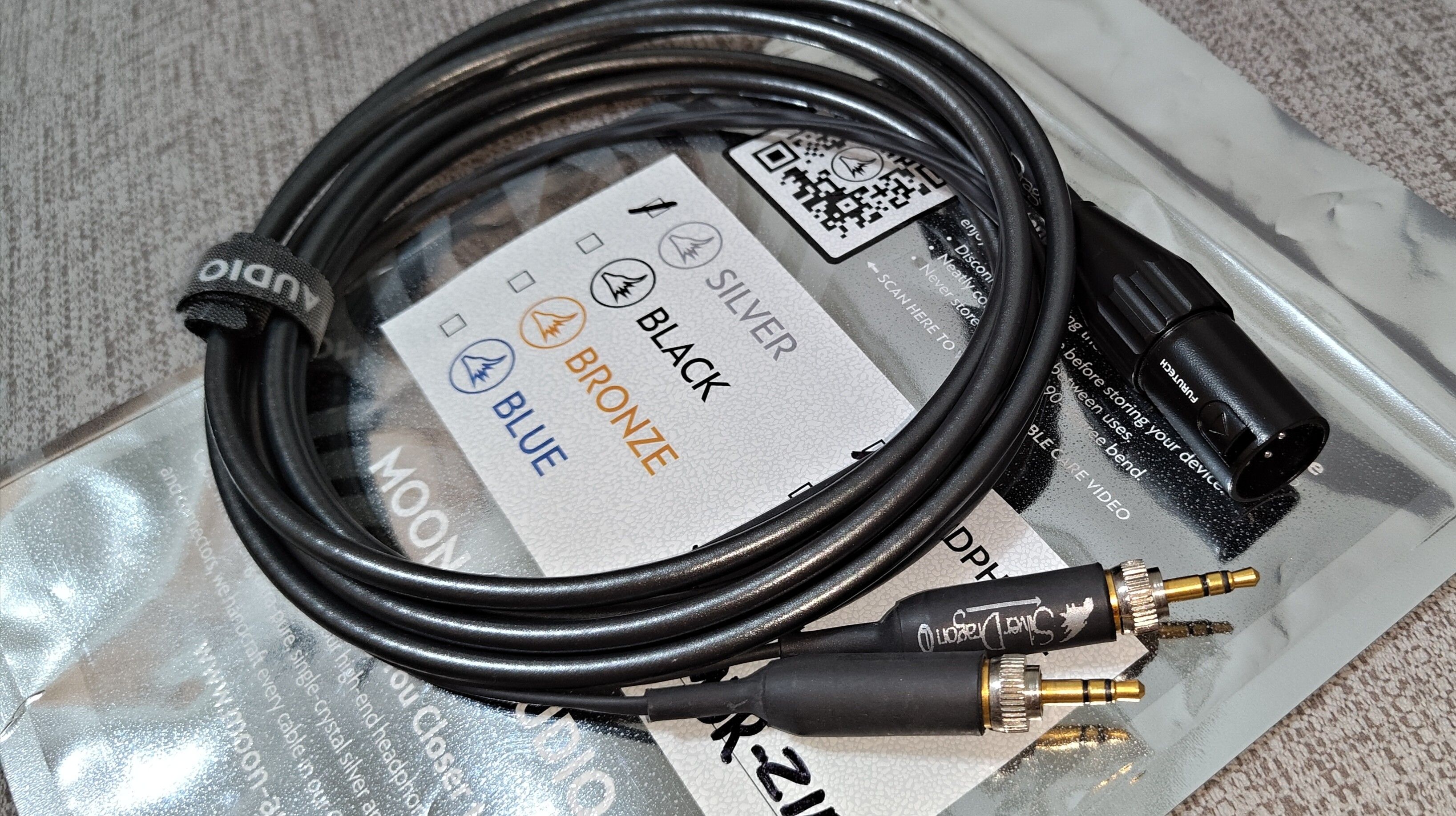 Silver Dragon Premium Cable 銀龍耳機線 3米 for Z1R