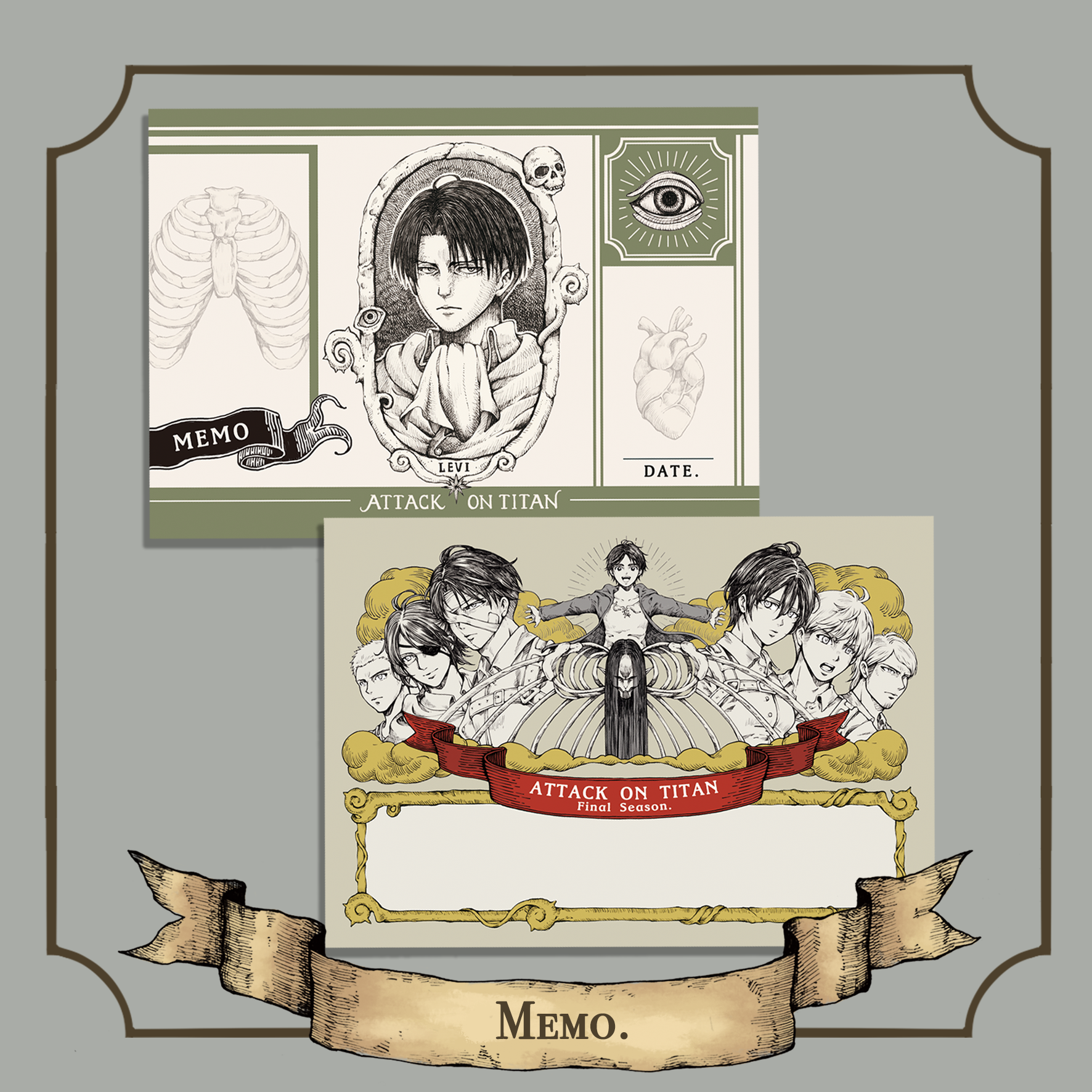 【二創｜進擊的巨人】Memo便條本