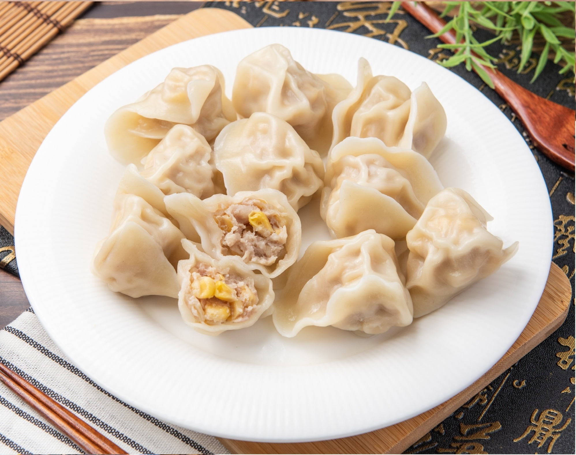 玉米田園鮮肉水餃