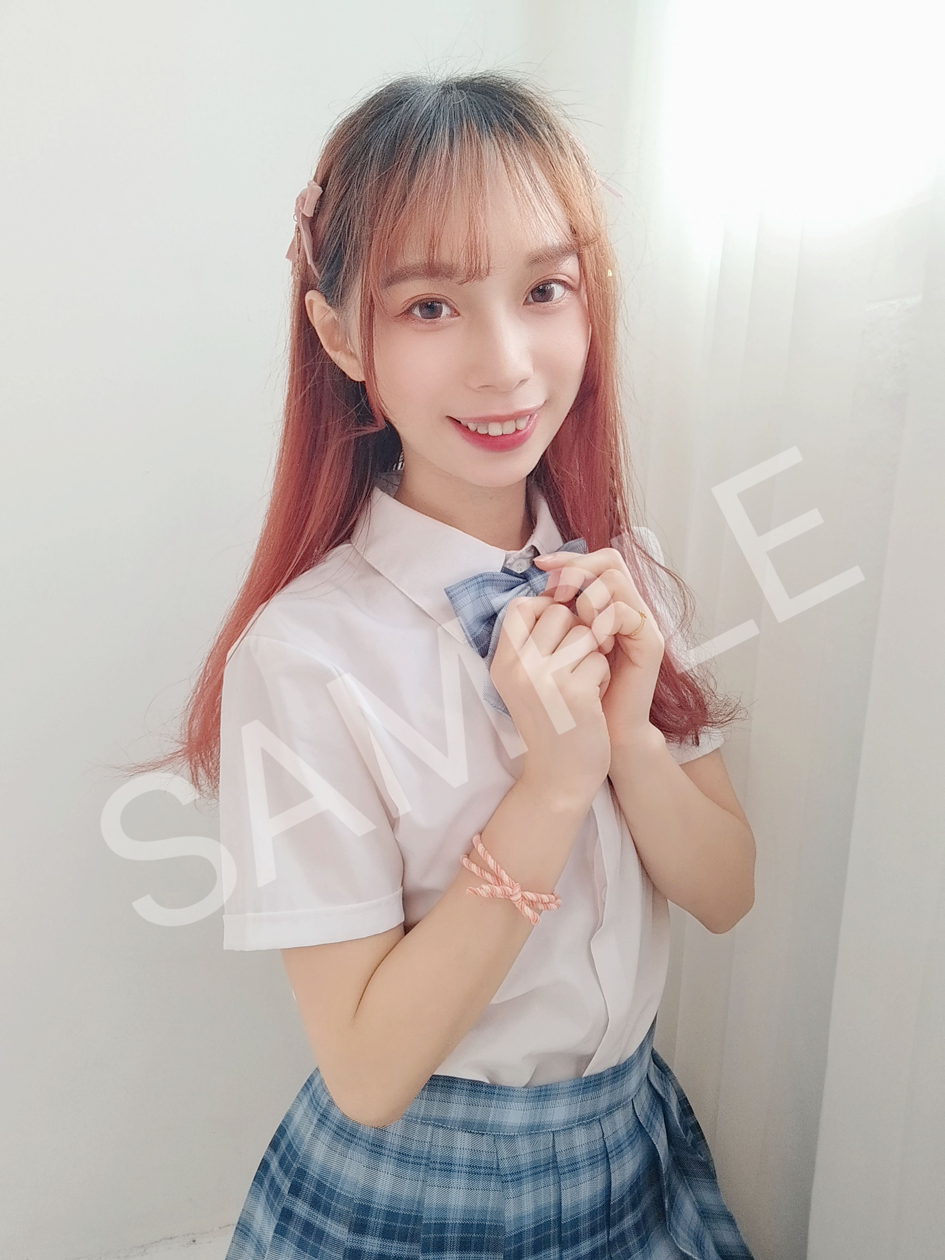 圓圓水藍JK制服 生寫真