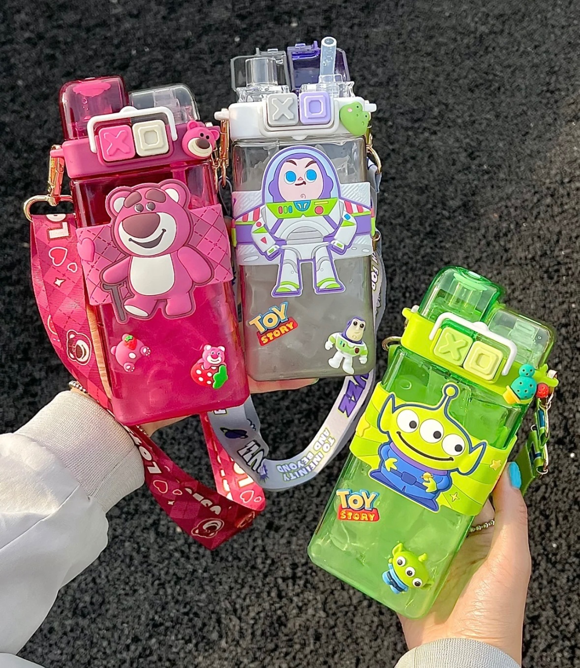 迪士尼 扁型吸管杯