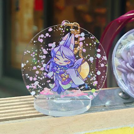 春花壓克力小立牌吊飾