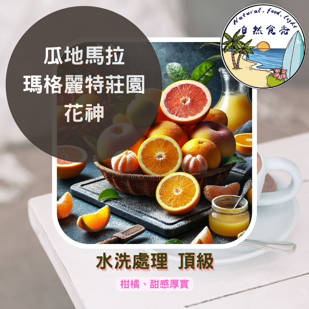 瓜地馬拉 瑪格麗特莊園 花神 頂級 水洗處理法