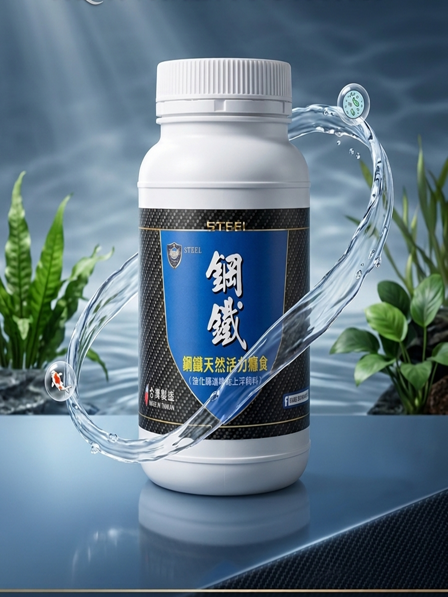 鋼鐵天然活力癮食（上浮飼料）