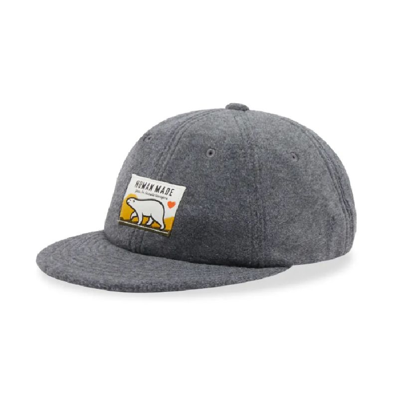 HUMAN MADE FLEECE CAP 灰北極熊帽