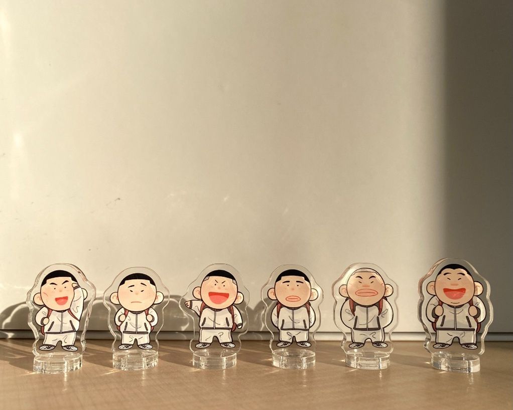 山王小朋友出遊去 迷你立牌⛰️👑
