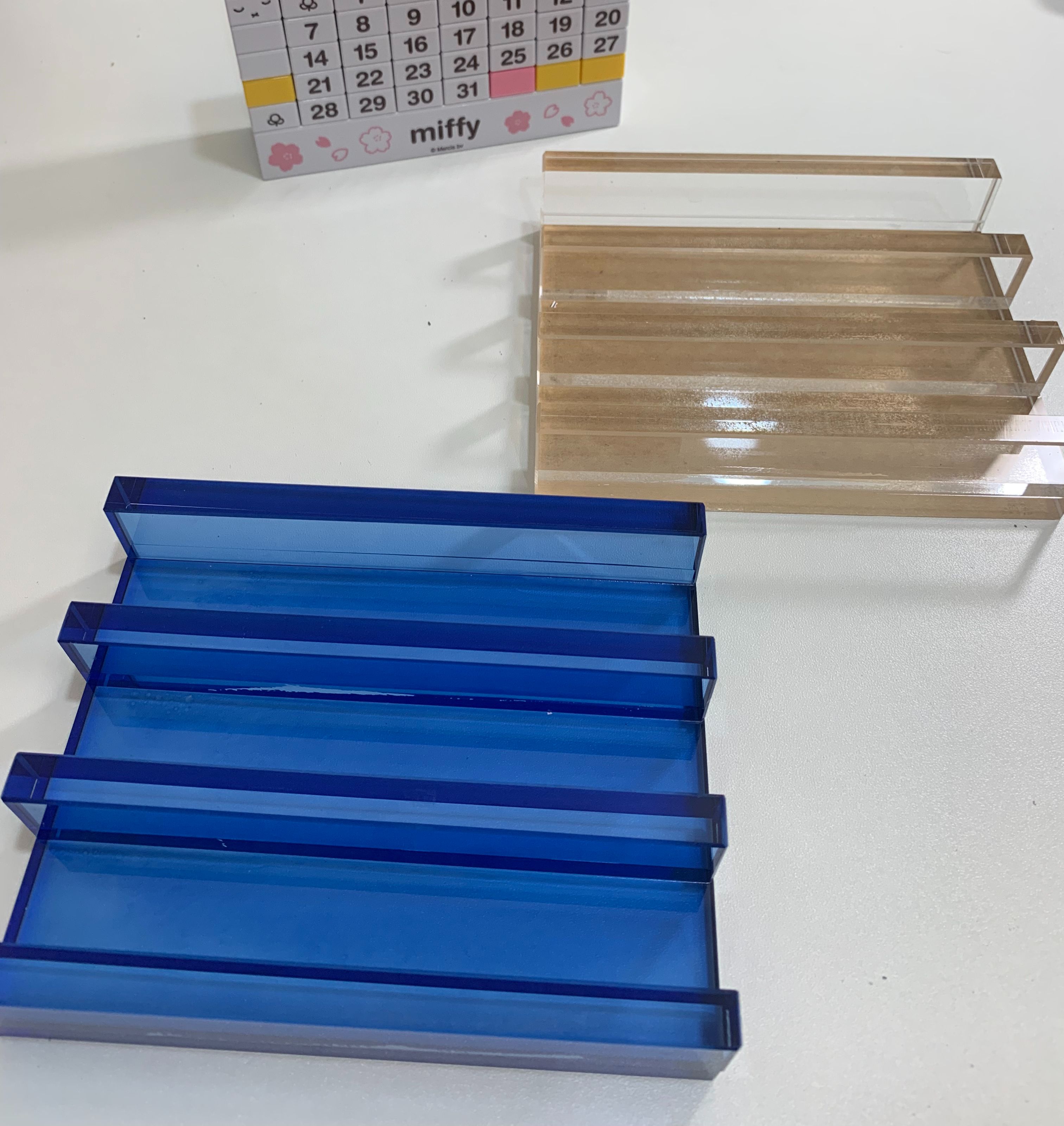 【Penmeet】透明色鈔票架 名片 卡片 展示架