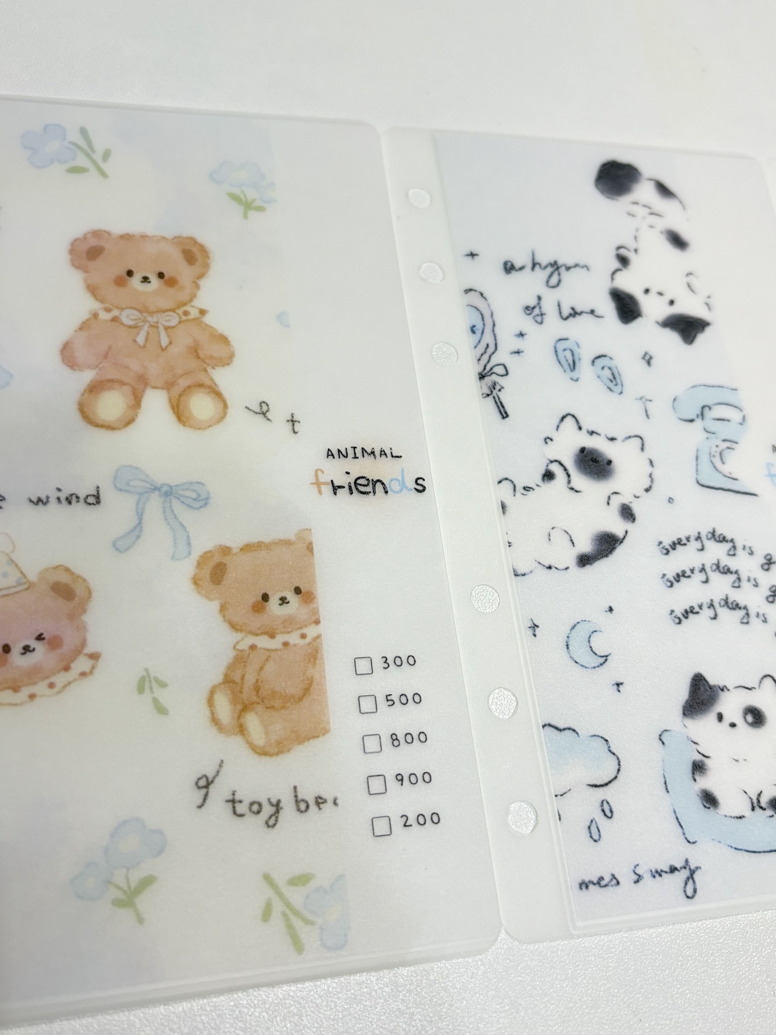 【Penmeet】joo 動物樂園現金袋