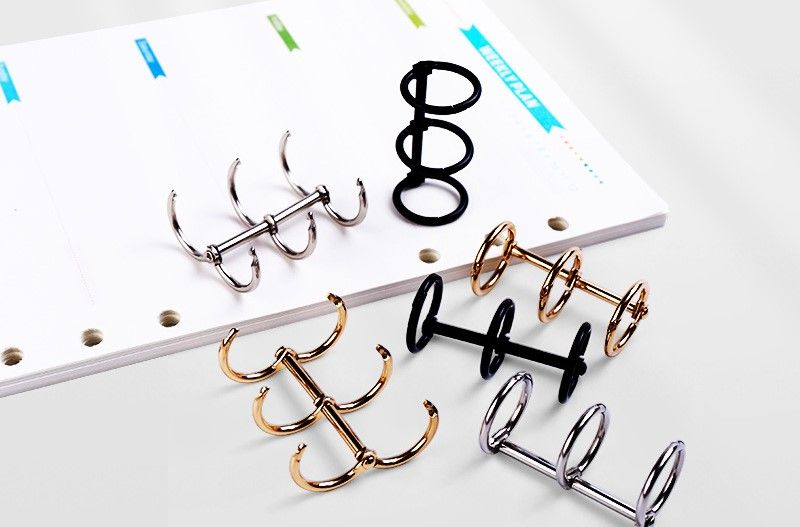 【Penmeet 】金屬三孔活頁環