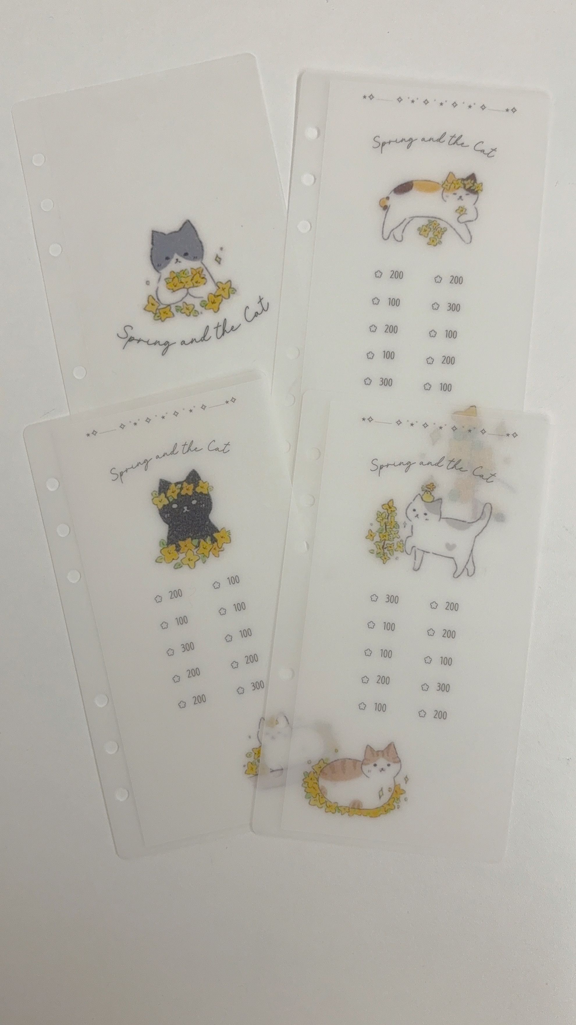 【Penmeet】春天貓咪存錢袋