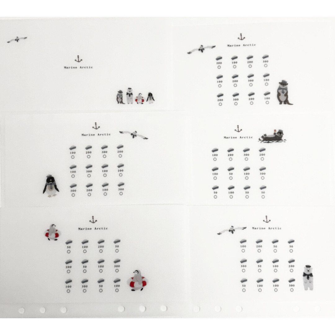 【Penmeet】A6 海洋動物存錢袋