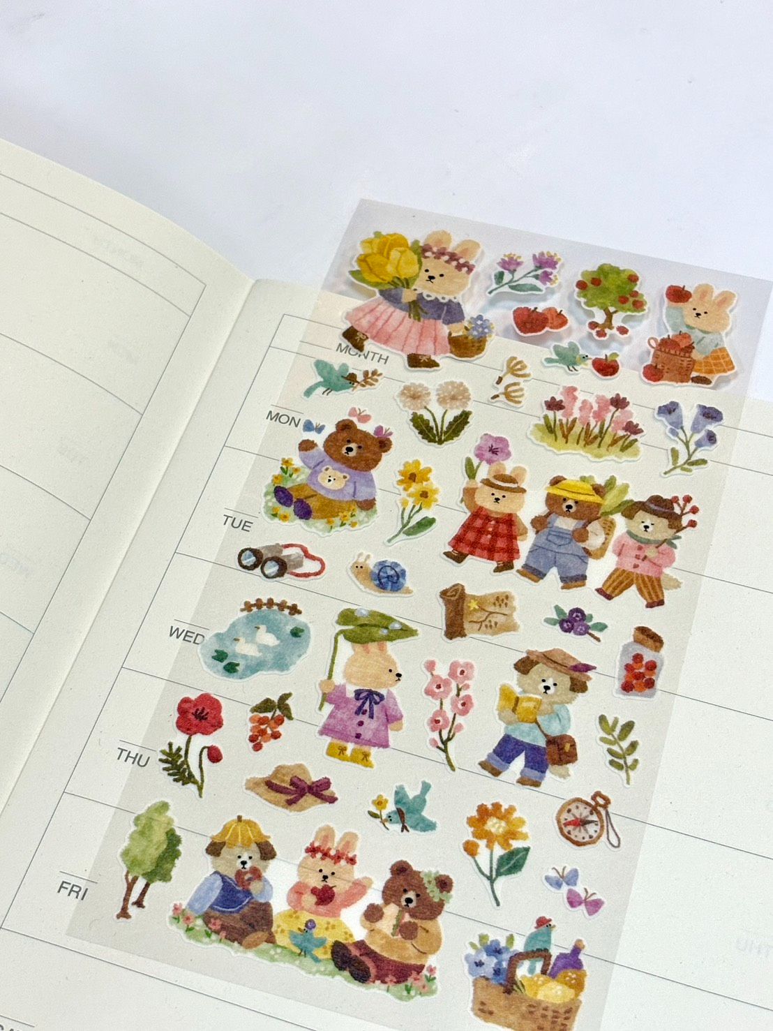 【Penmeet】MIND WAVE 貼紙 快樂朋友的生日 手帳素材 貼紙