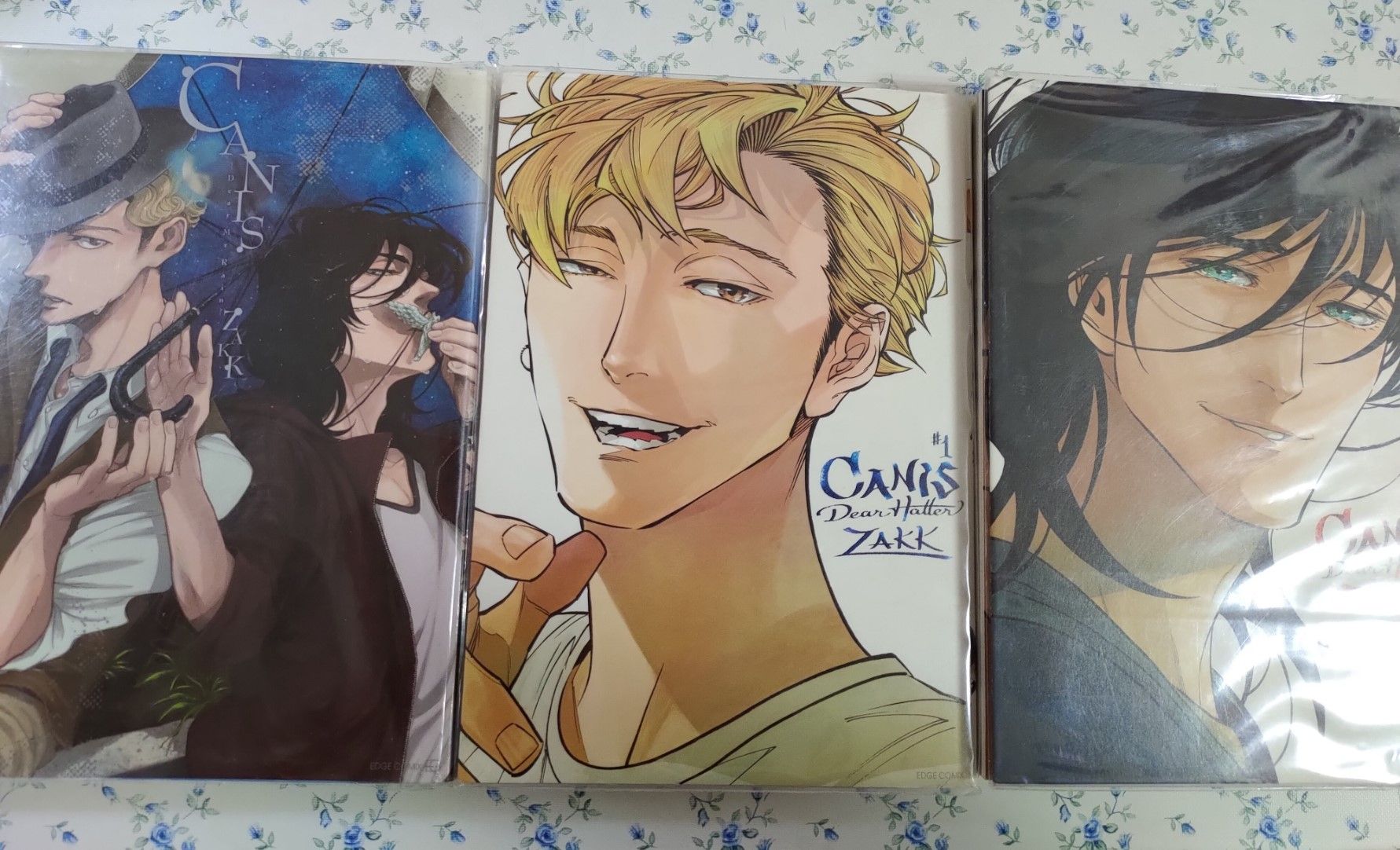 [二手/日版/漫畫/舊版] ZAKK CANIS 雨天是為了與你相遇、親愛的帽客先生1+2 耽美 BL 現貨