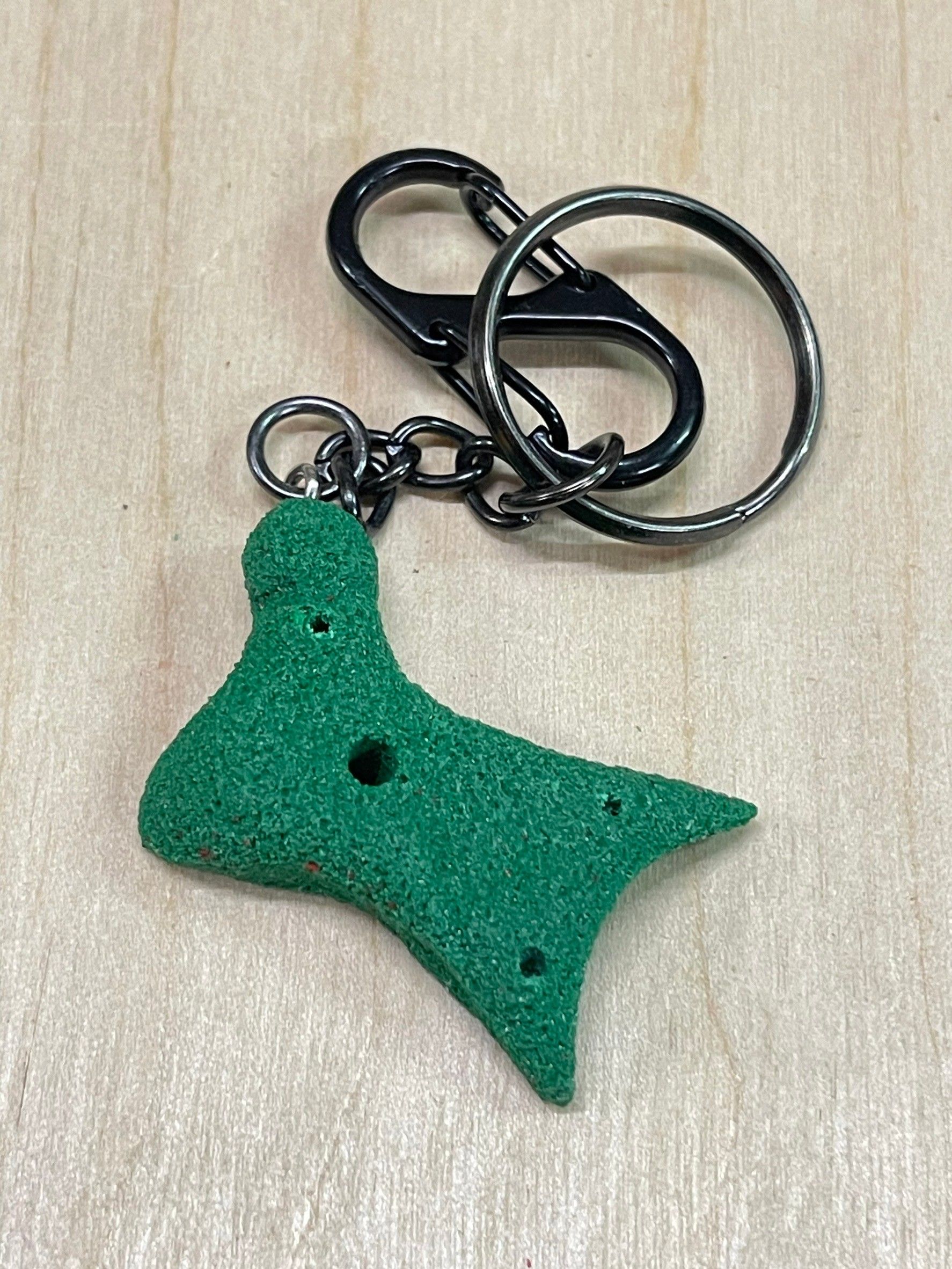 鑰匙圈-速度點-側邊真有凹點-攀岩-岩塊