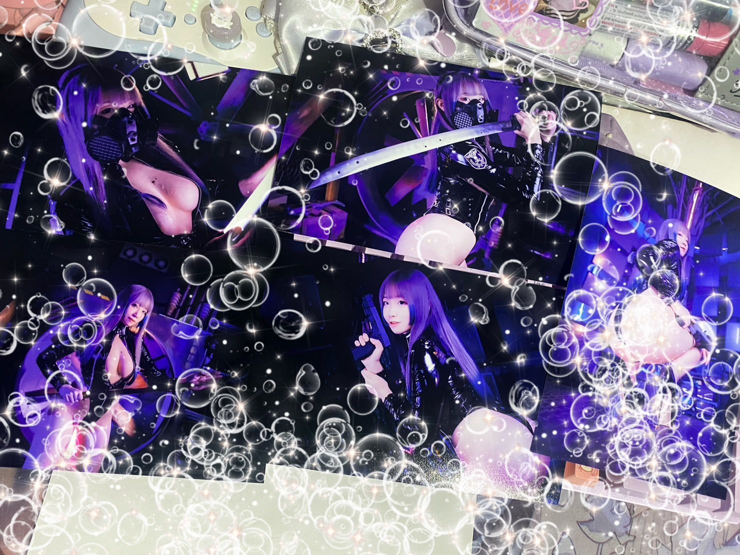 「完售已絕版」曉愛✦ 展覽  相片 5張組 帝國通訊官  生寫真4x6 ＆ 掛軸下單