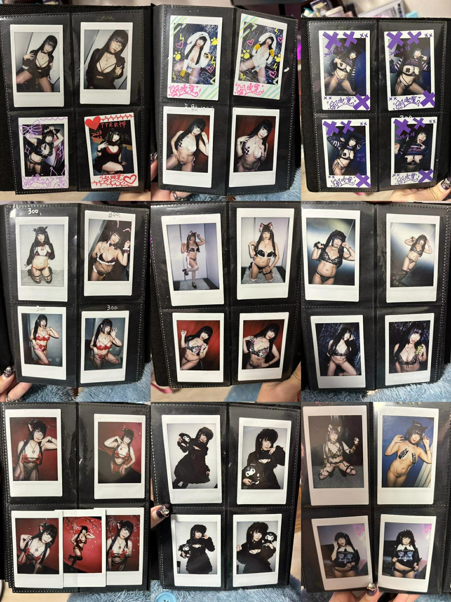 ❤️性感風 自選款 曉愛 拍立得✞皆簽繪 版攤造型 活動造型